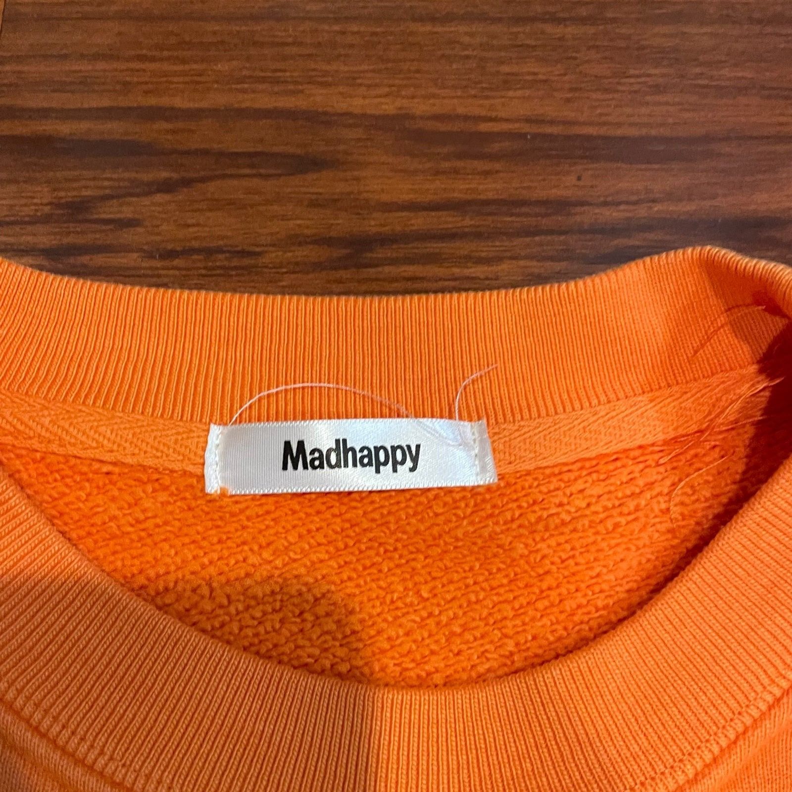 Madhappy MADHAPPY X HEADSPACE ORANGE SWEATER SZ SMALL S Size US S / EU 44-46 / 1 - 4 Thumbnail