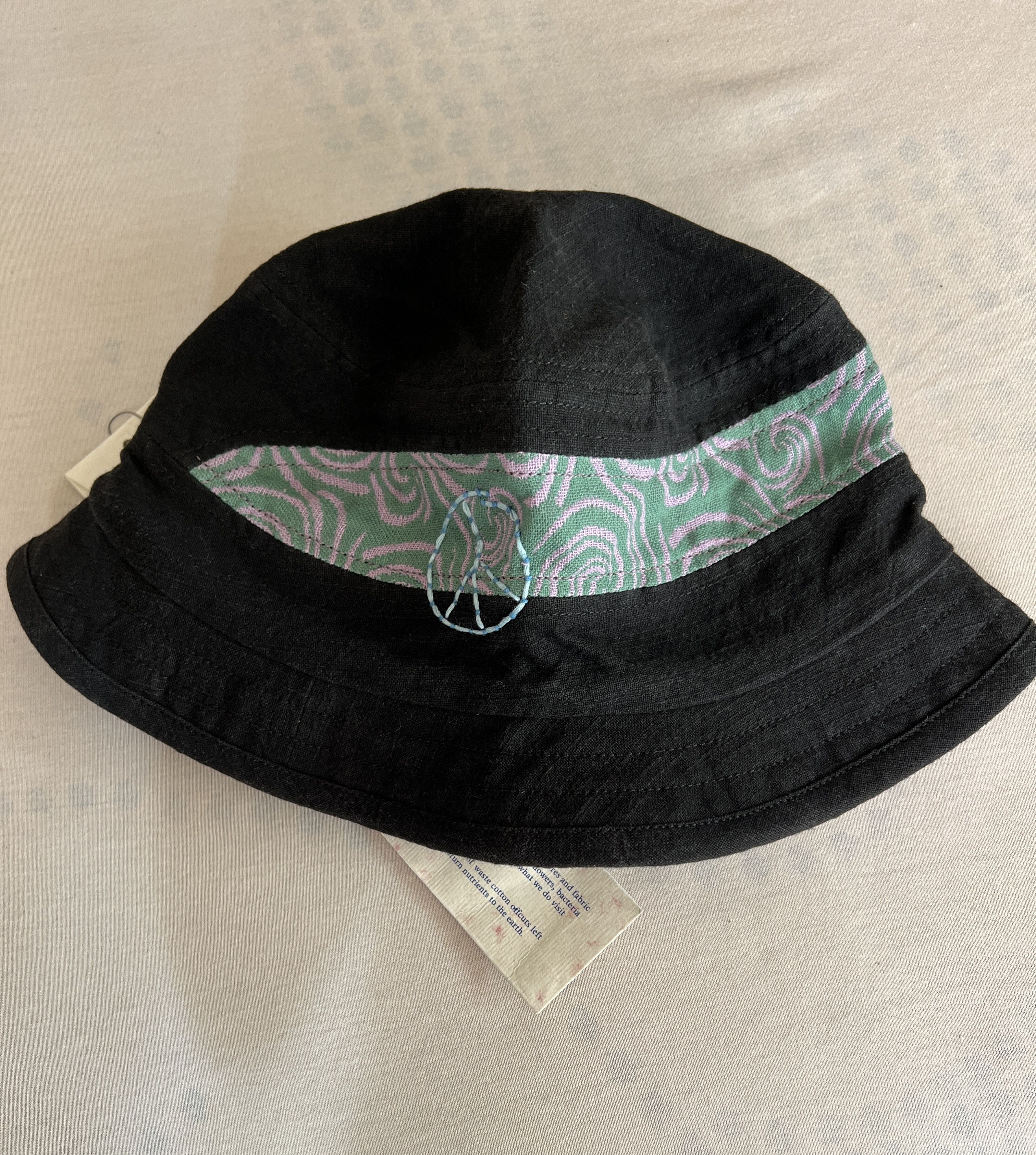 Story Mfg. $220 NEW Story Mfg.Embroidered Organic Cotton Bucket Hat Size ONE SIZE - 3 Thumbnail