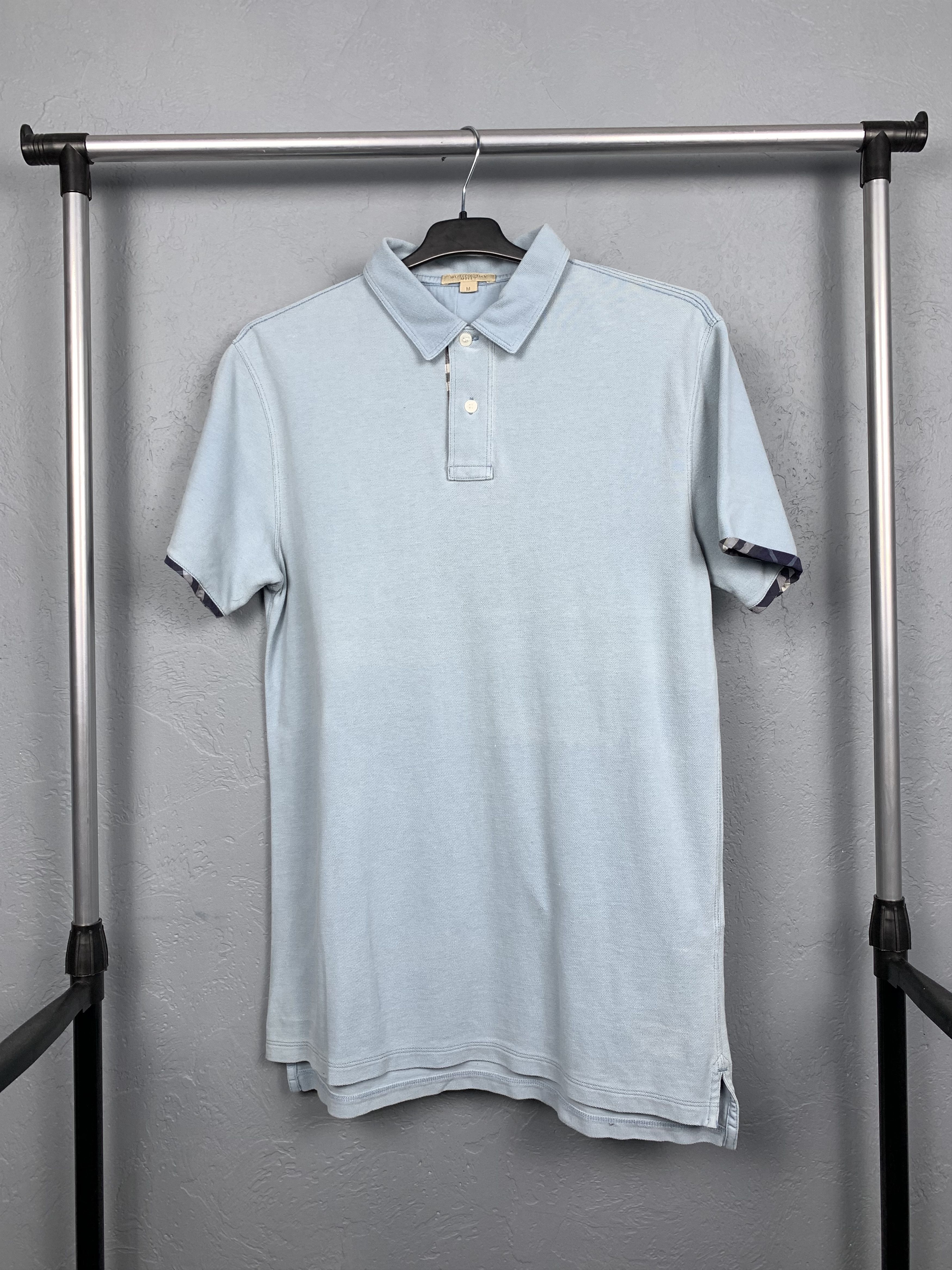 Burberry × Burberry Prorsum × Vintage Vintage Burberry Mens Polo Shirt Size US M / EU 48-50 / 2 - 1 Thumbnail