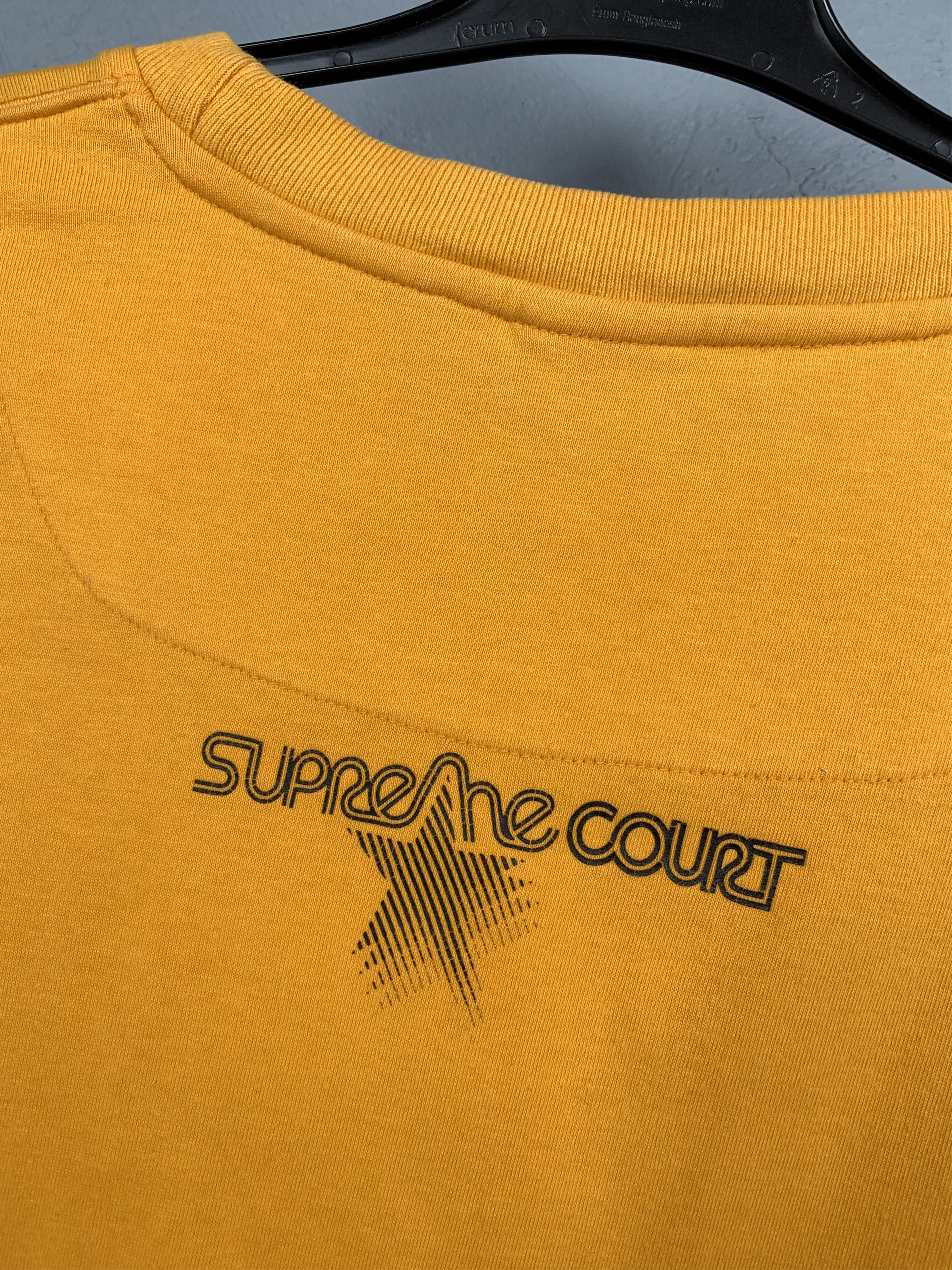 Nike × Vintage Vintage Nike Mens T-Shirt Supreme Court Tee Size US L / EU 52-54 / 3 - 9 Thumbnail