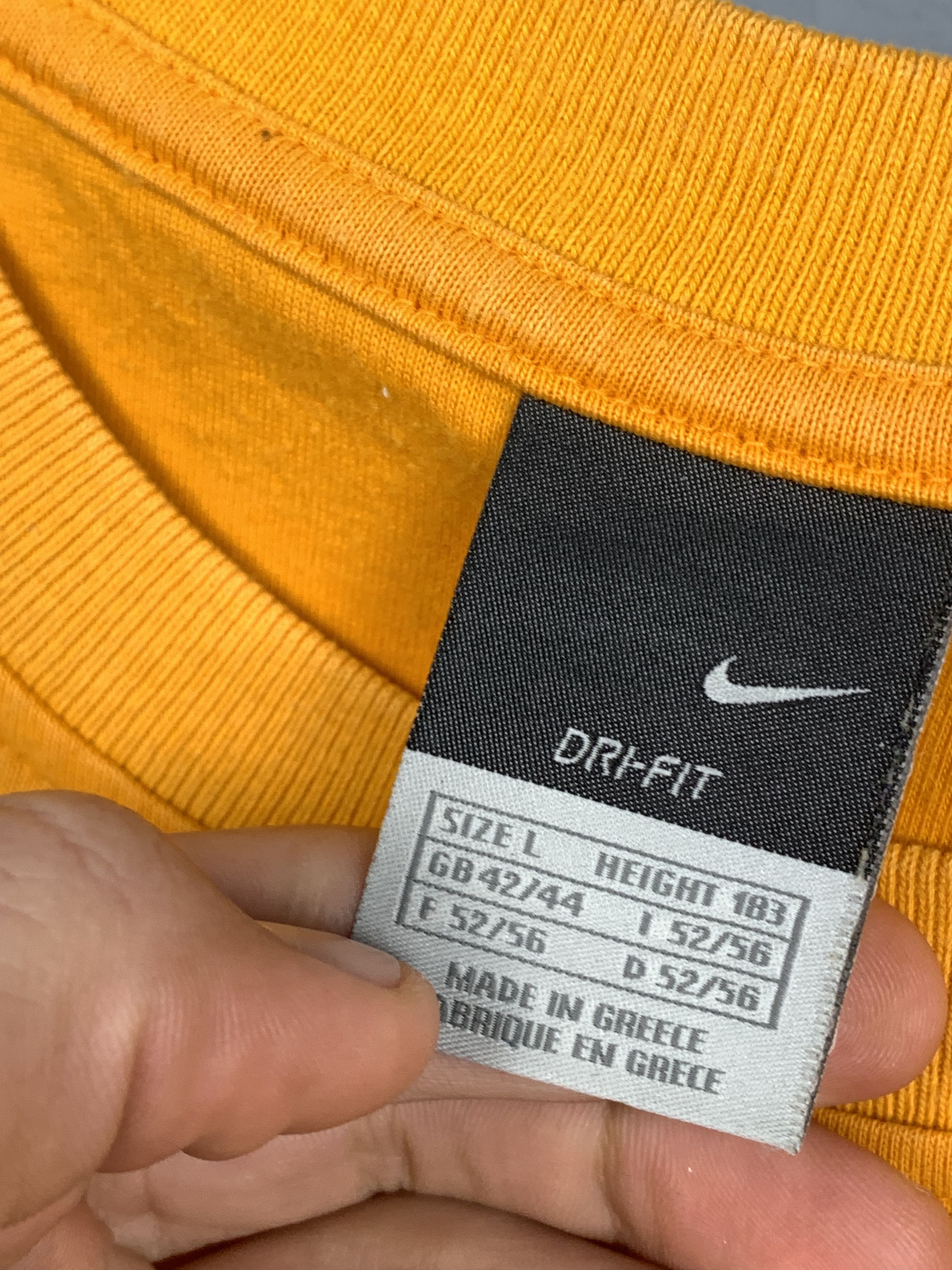 Nike × Vintage Vintage Nike Mens T-Shirt Supreme Court Tee Size US L / EU 52-54 / 3 - 5 Thumbnail