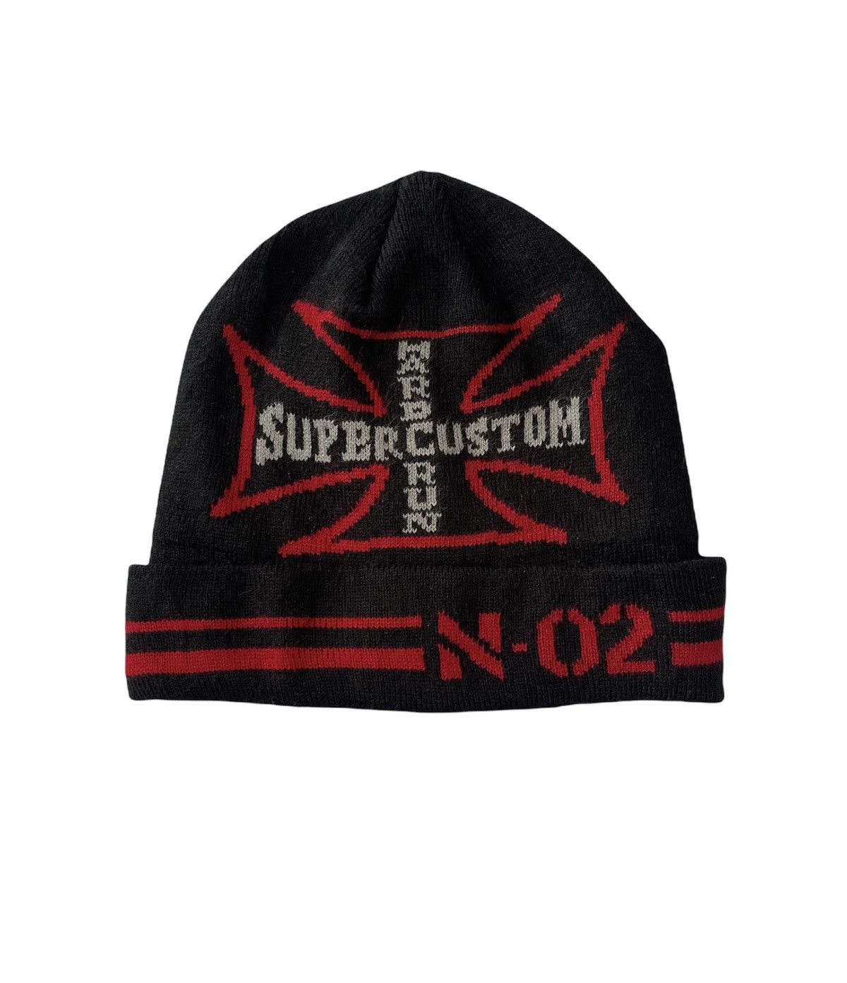 Vintage Super Custom Independent Truck Logo Beanie Hats Size ONE SIZE - 1 Thumbnail