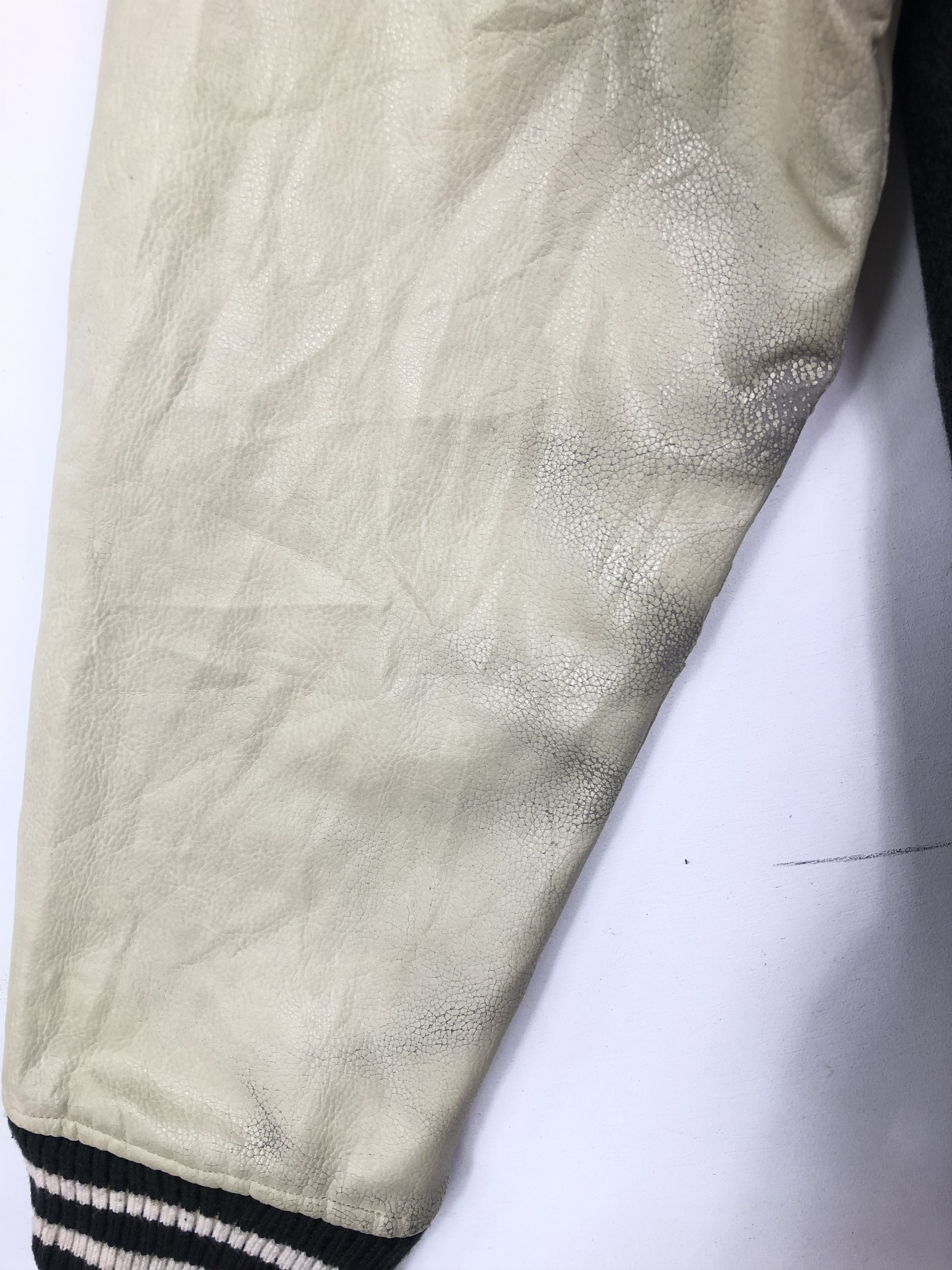 Vans RARE🔥VINTAGE VANS SKATE ROOTS WOOL VARSITY JACKET Size US L / EU 52-54 / 3 - 10 Thumbnail