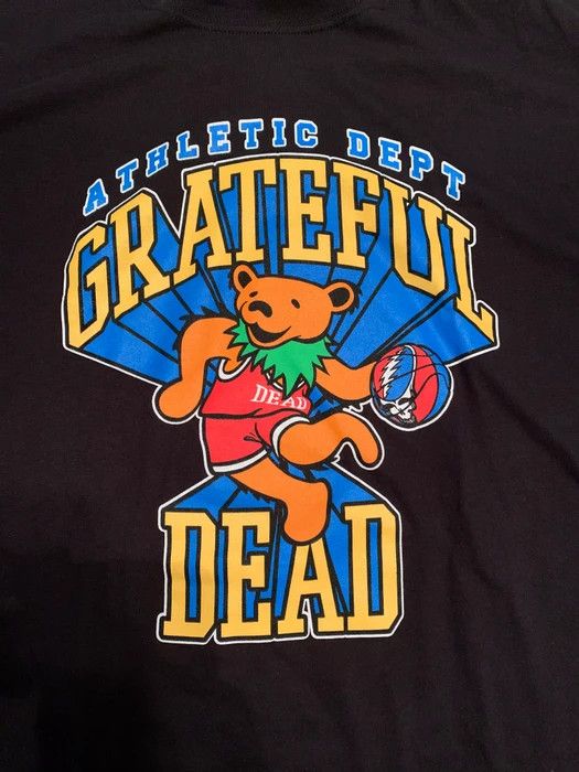 Band Tees × Grateful Dead Deadstock GRATEFUL DEAD Basketball Player Bear Tee Size US L / EU 52-54 / 3 - 2 Thumbnail
