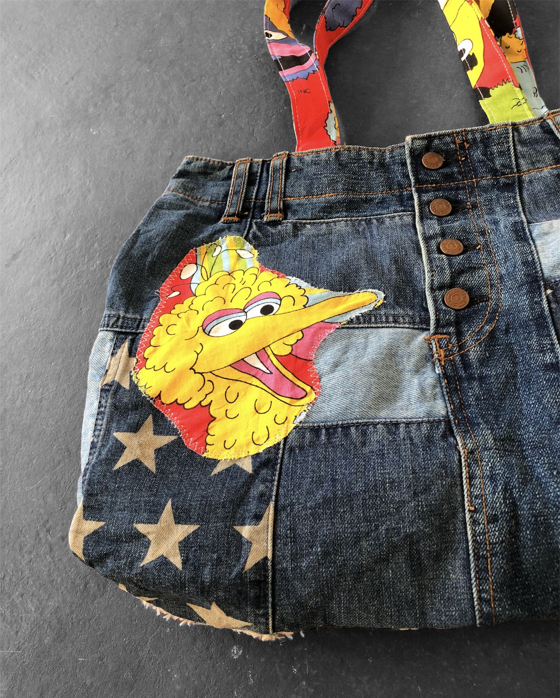 Hysteric Glamour OG HYSTERIC PATHCWORK JEANS TO BAG CUSTOM MADE Size ONE SIZE - 4 Thumbnail