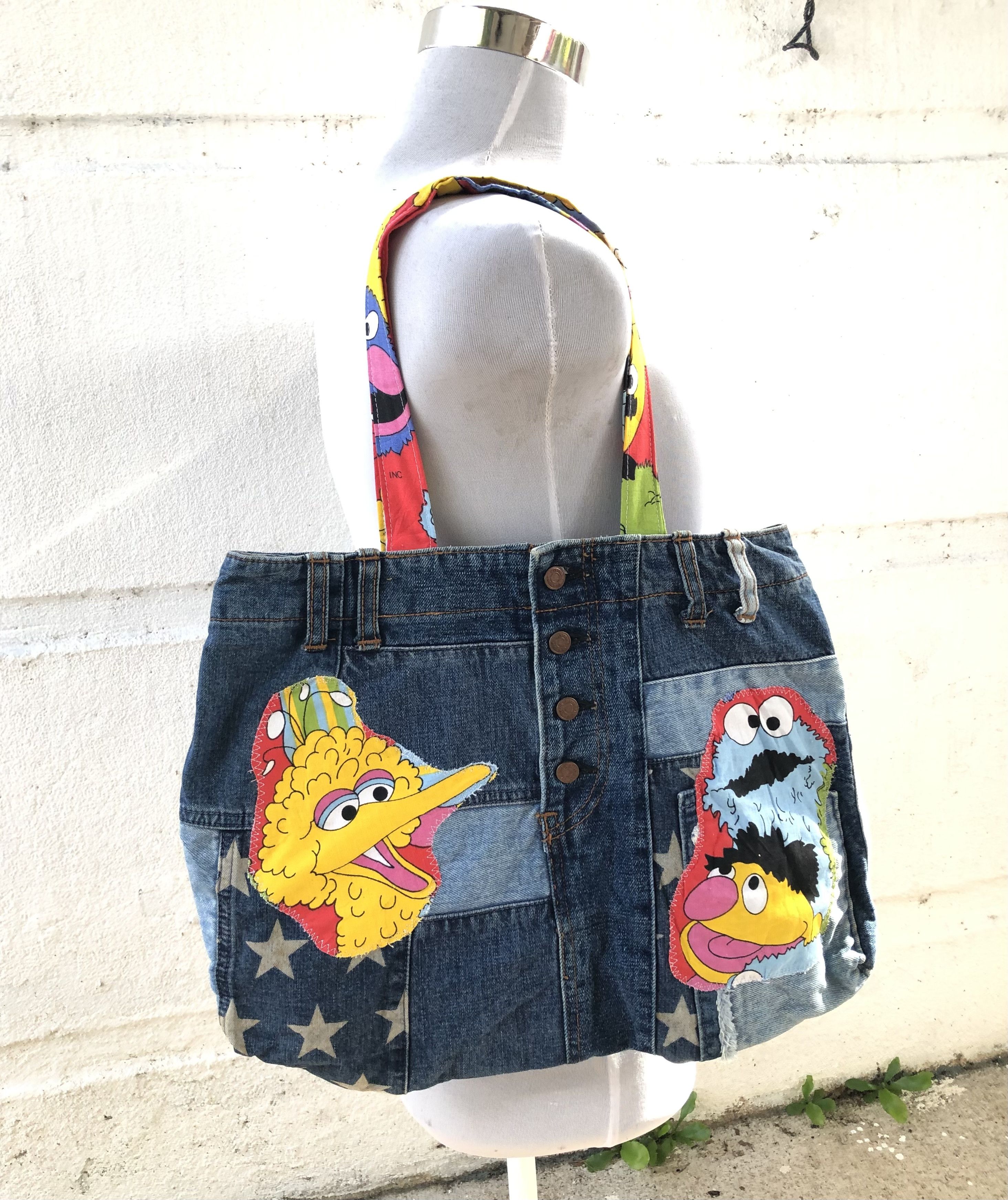 Hysteric Glamour OG HYSTERIC PATHCWORK JEANS TO BAG CUSTOM MADE Size ONE SIZE - 17 Thumbnail