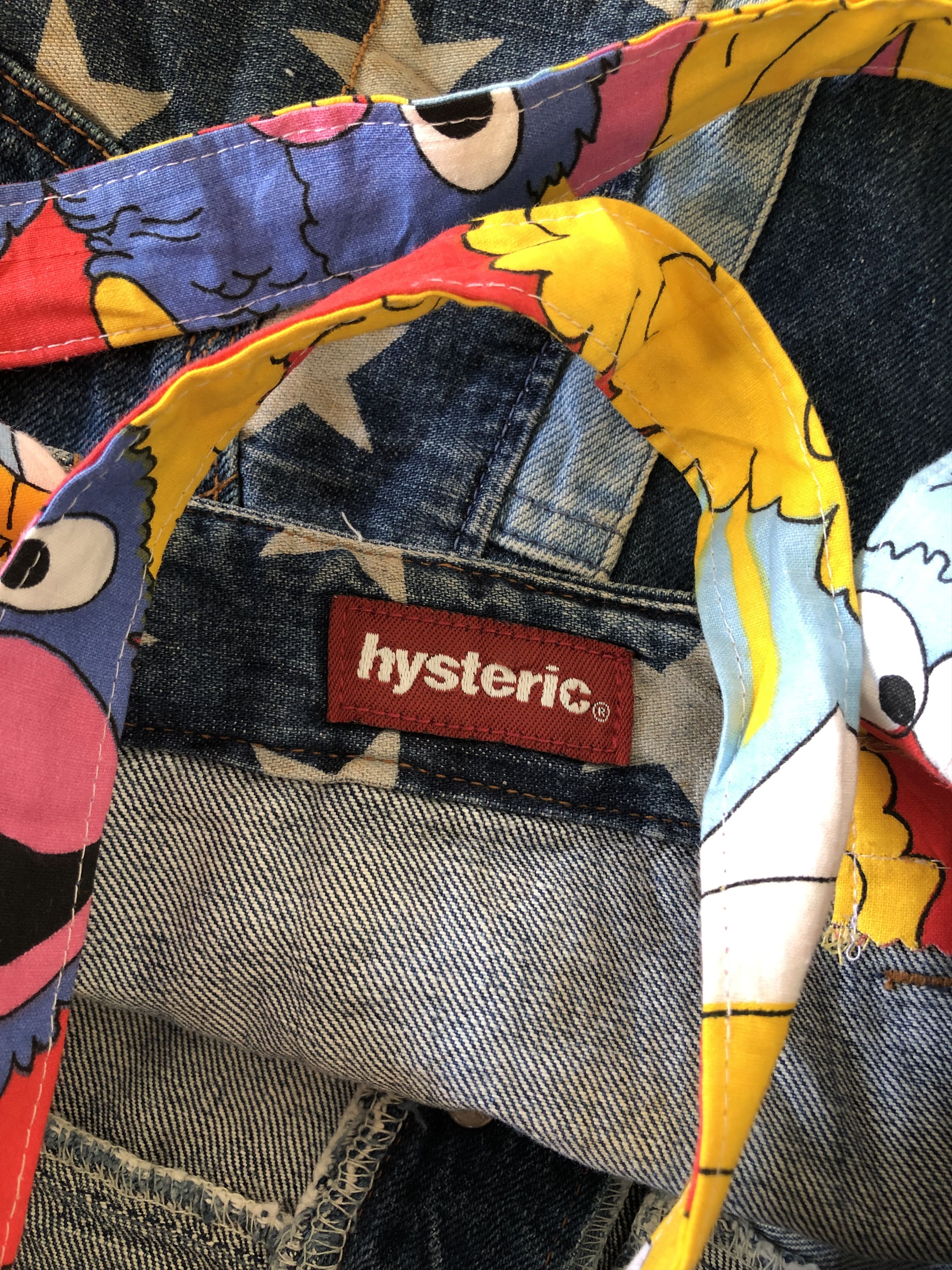 Hysteric Glamour OG HYSTERIC PATHCWORK JEANS TO BAG CUSTOM MADE Size ONE SIZE - 12 Thumbnail