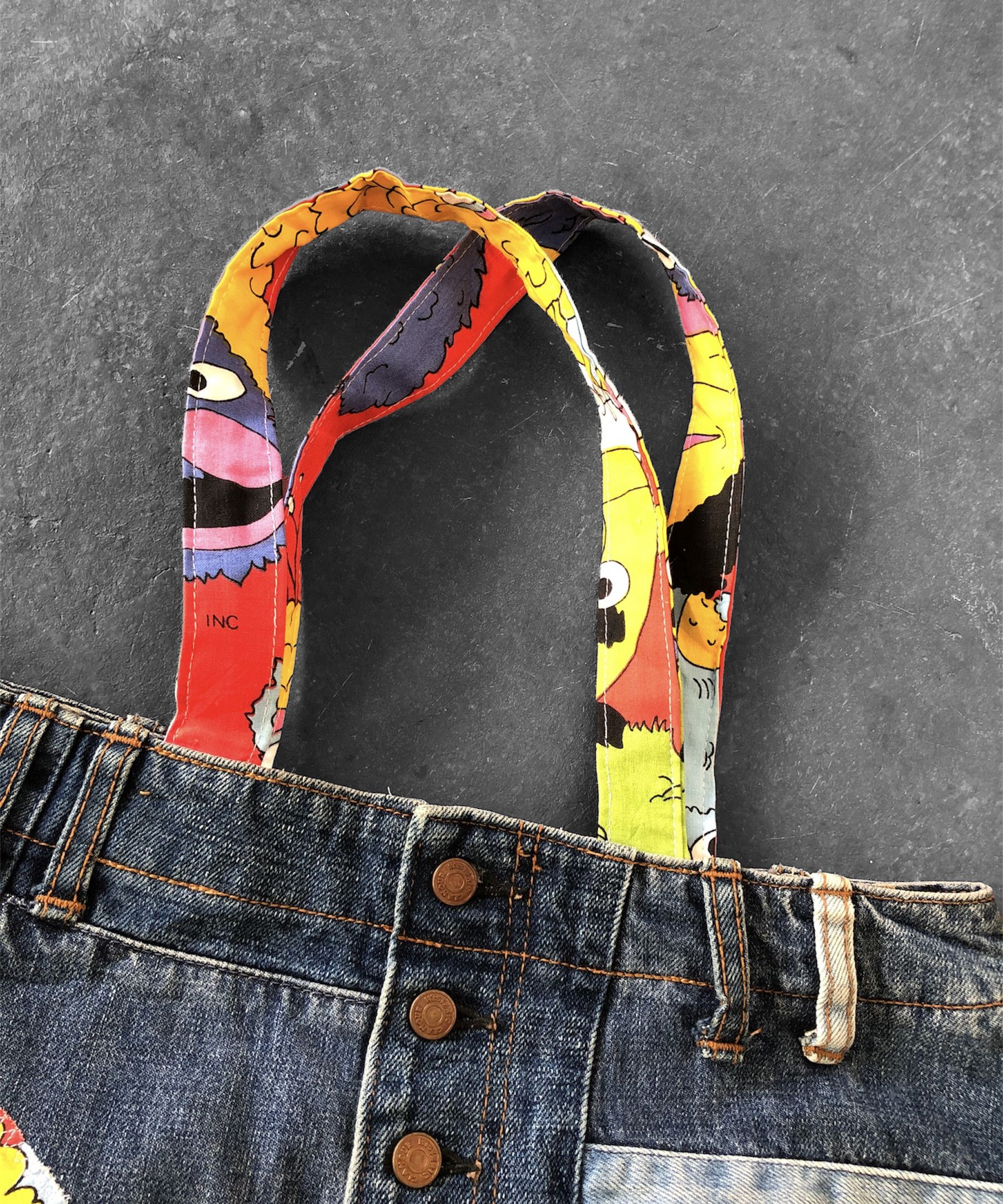Hysteric Glamour OG HYSTERIC PATHCWORK JEANS TO BAG CUSTOM MADE Size ONE SIZE - 5 Thumbnail