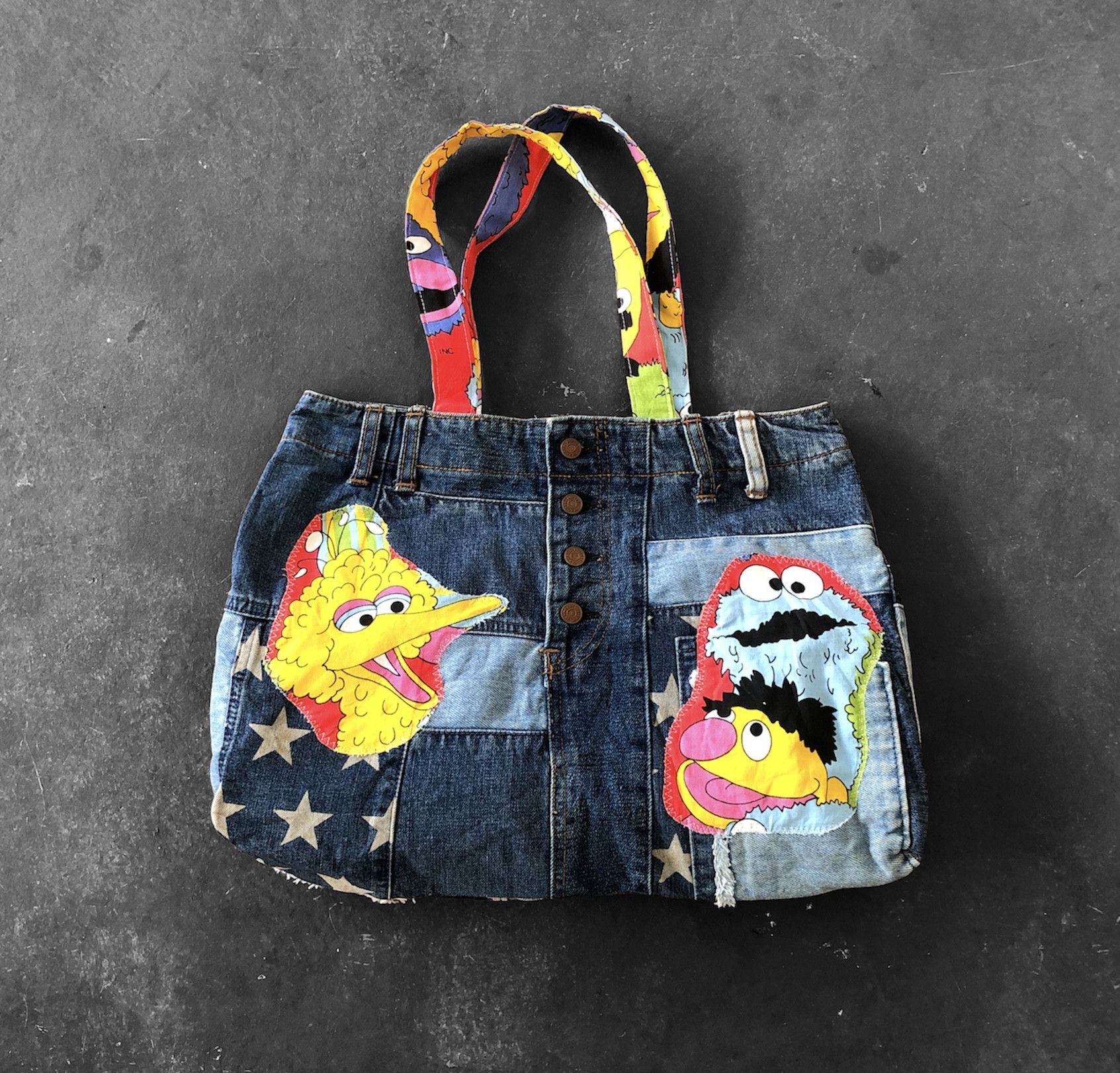 Hysteric Glamour OG HYSTERIC PATHCWORK JEANS TO BAG CUSTOM MADE Size ONE SIZE - 1 Thumbnail