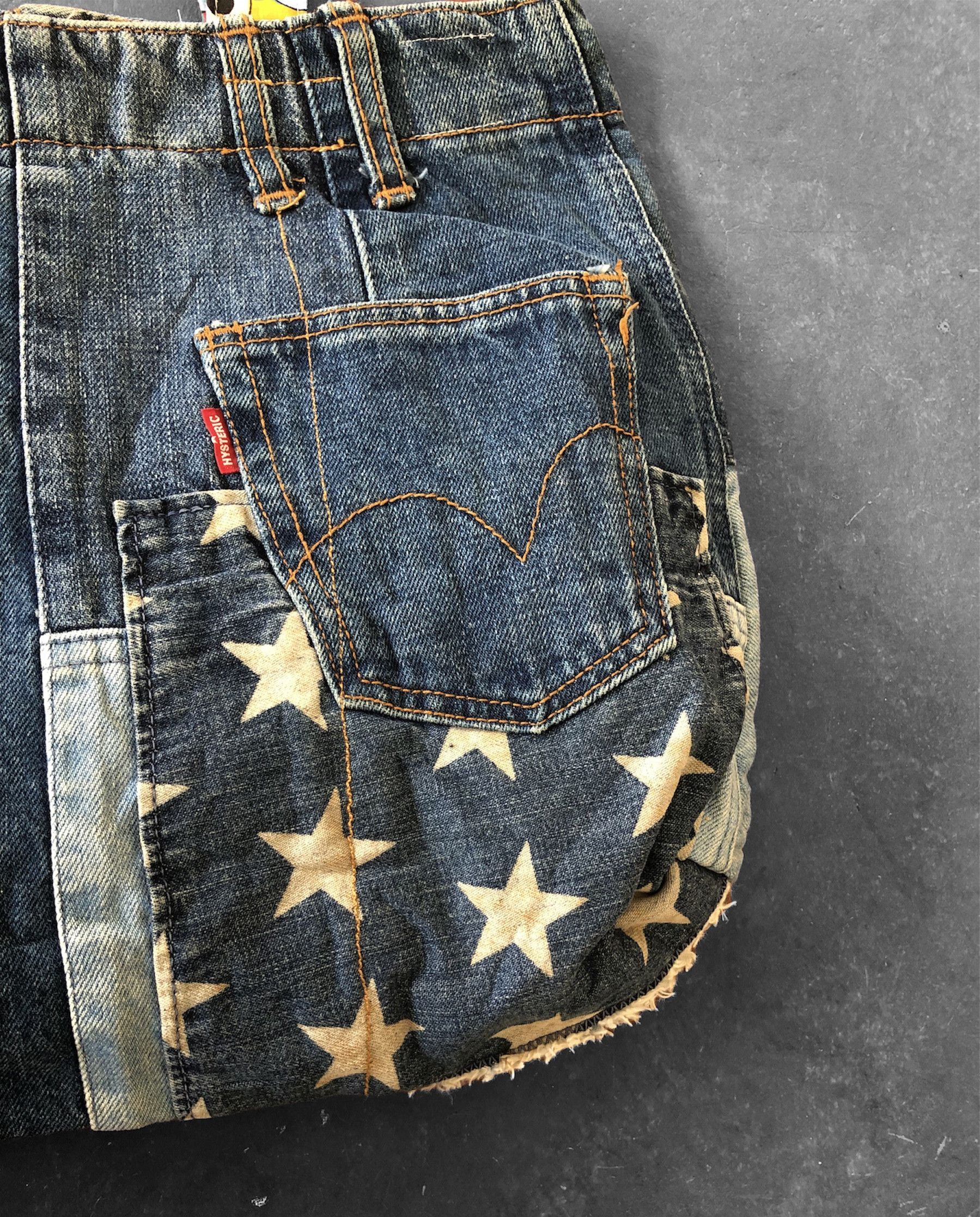 Hysteric Glamour OG HYSTERIC PATHCWORK JEANS TO BAG CUSTOM MADE Size ONE SIZE - 6 Thumbnail
