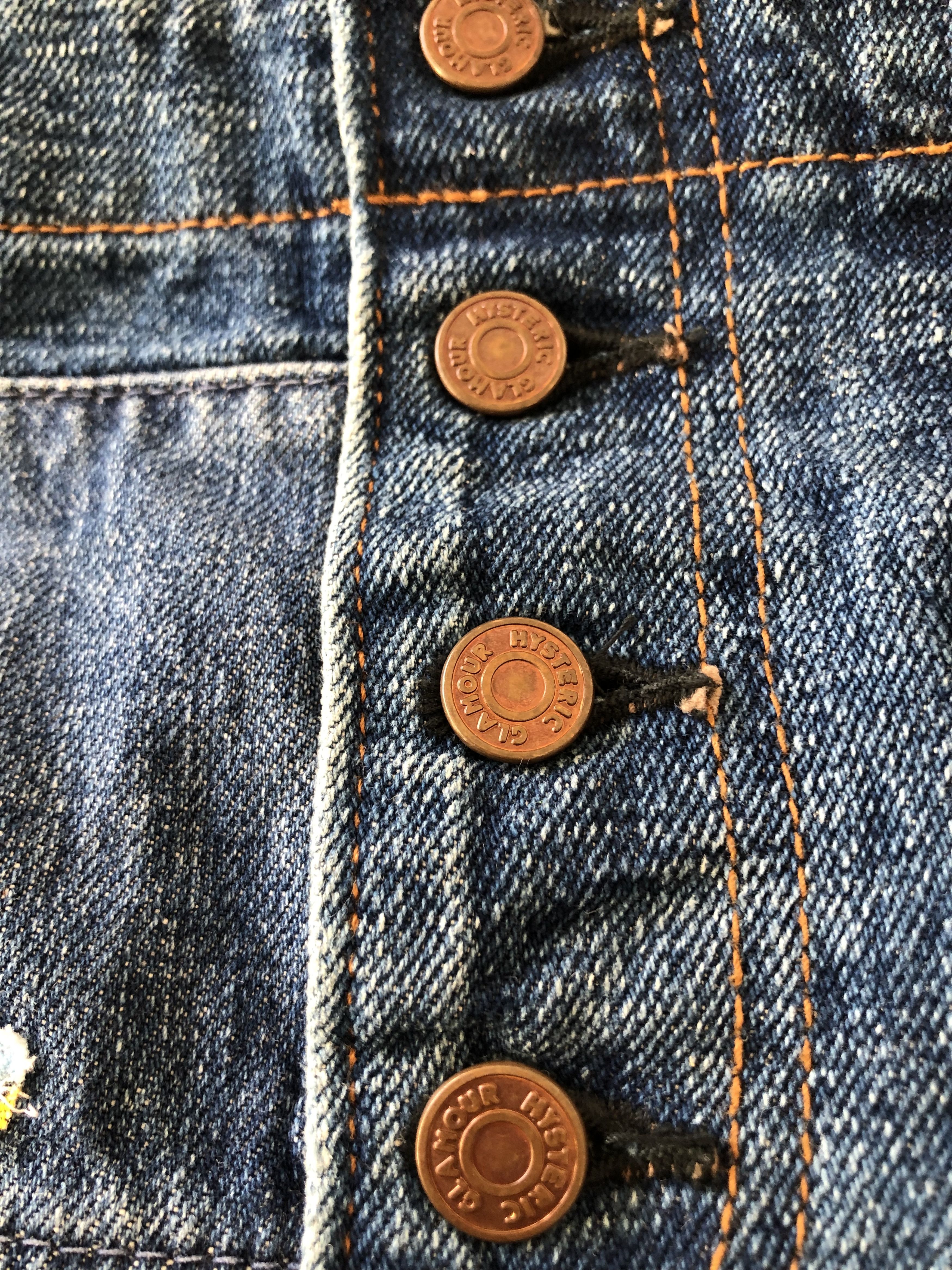 Hysteric Glamour OG HYSTERIC PATHCWORK JEANS TO BAG CUSTOM MADE Size ONE SIZE - 8 Thumbnail