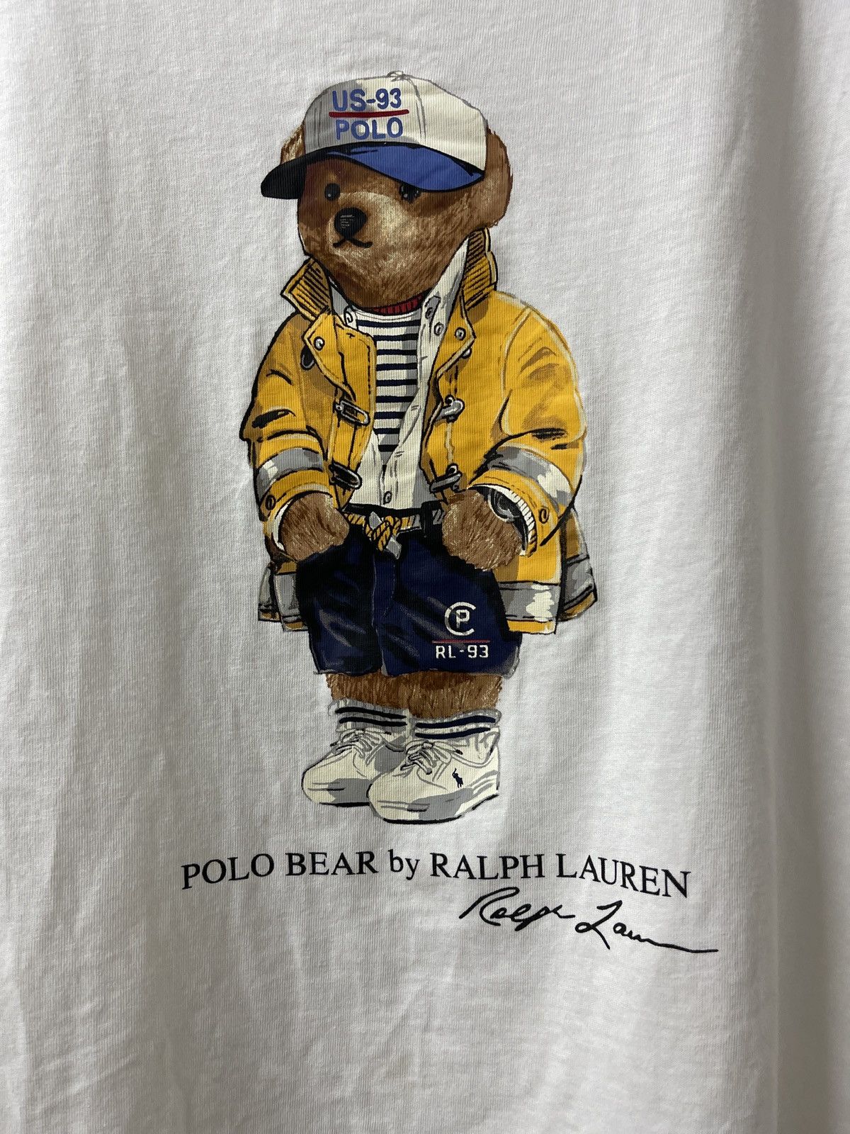 Polo Ralph Lauren × Ralph Lauren × Vintage VINTAGE POLO BEAR BY RALPH LAUREN TEE VERY RARE Size XL / US 12-14 / IT 48-50 - 2 Thumbnail