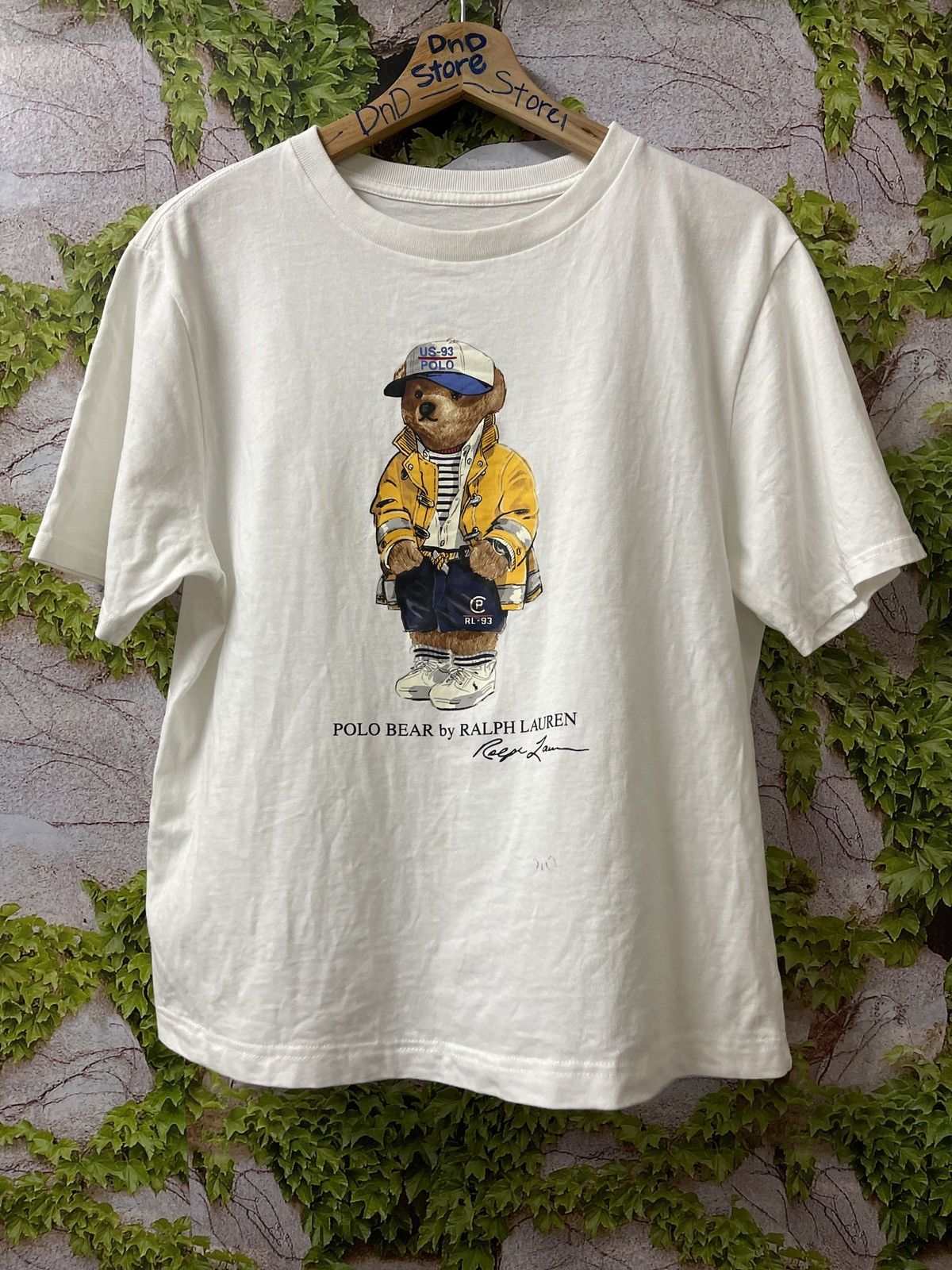 Polo Ralph Lauren × Ralph Lauren × Vintage VINTAGE POLO BEAR BY RALPH LAUREN TEE VERY RARE Size XL / US 12-14 / IT 48-50 - 1 Thumbnail