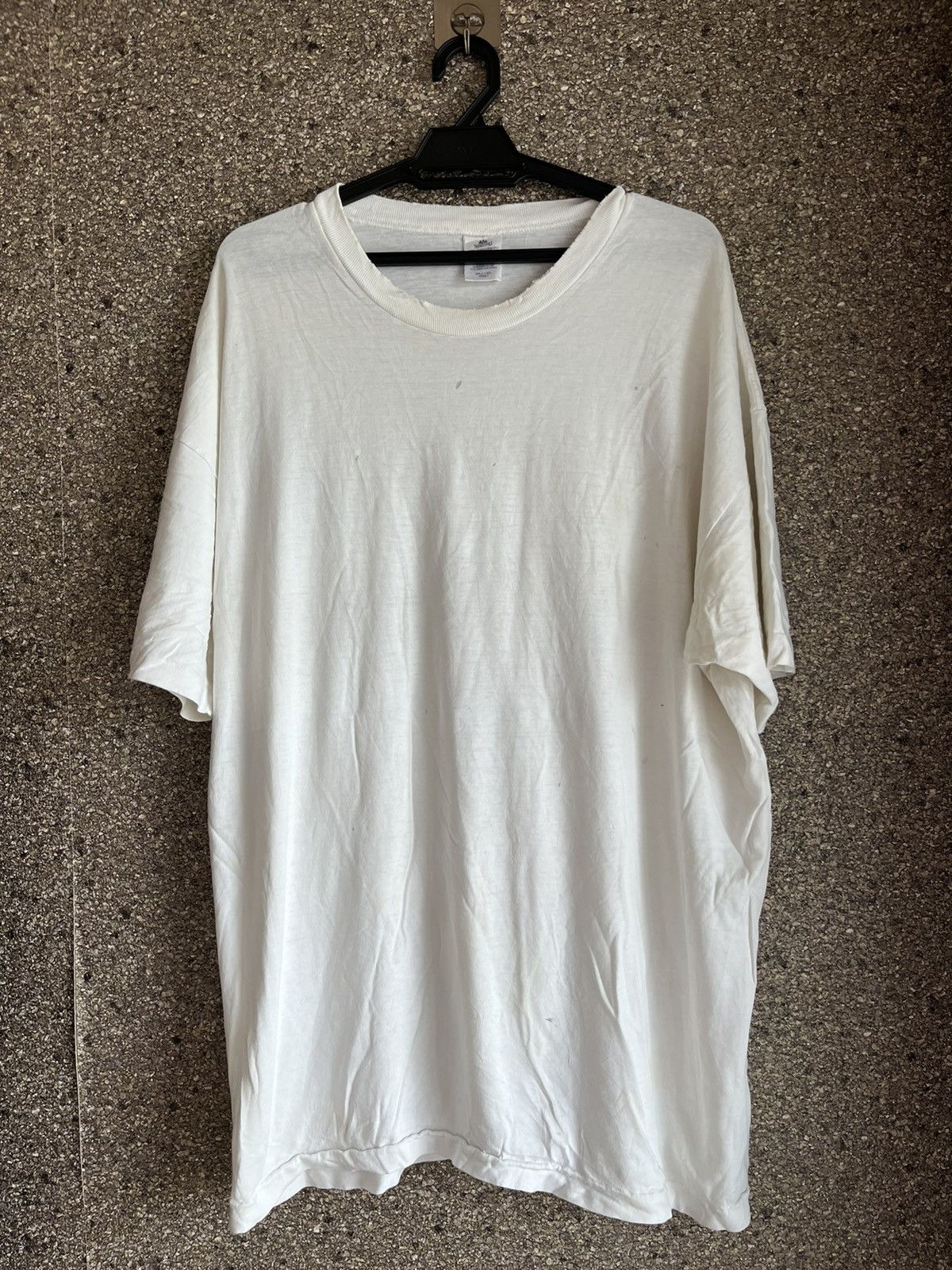 image of Vintage Tshirt Ft57 in White, Men's (Size 2XL)