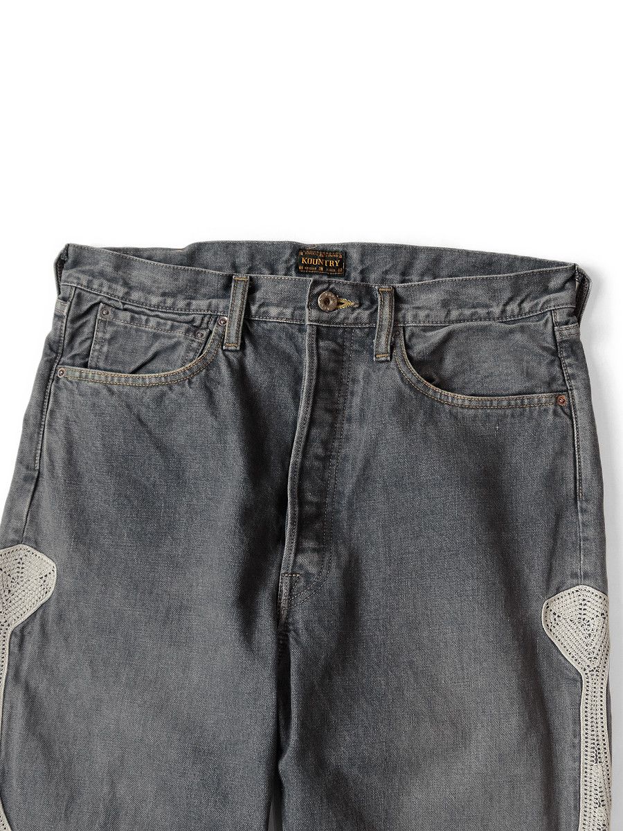 Kapital Kapital 14oz Black Denim Mexican Tuxedo 5 Pocket OKAGILLY Size US 36 / EU 52 - 4 Thumbnail
