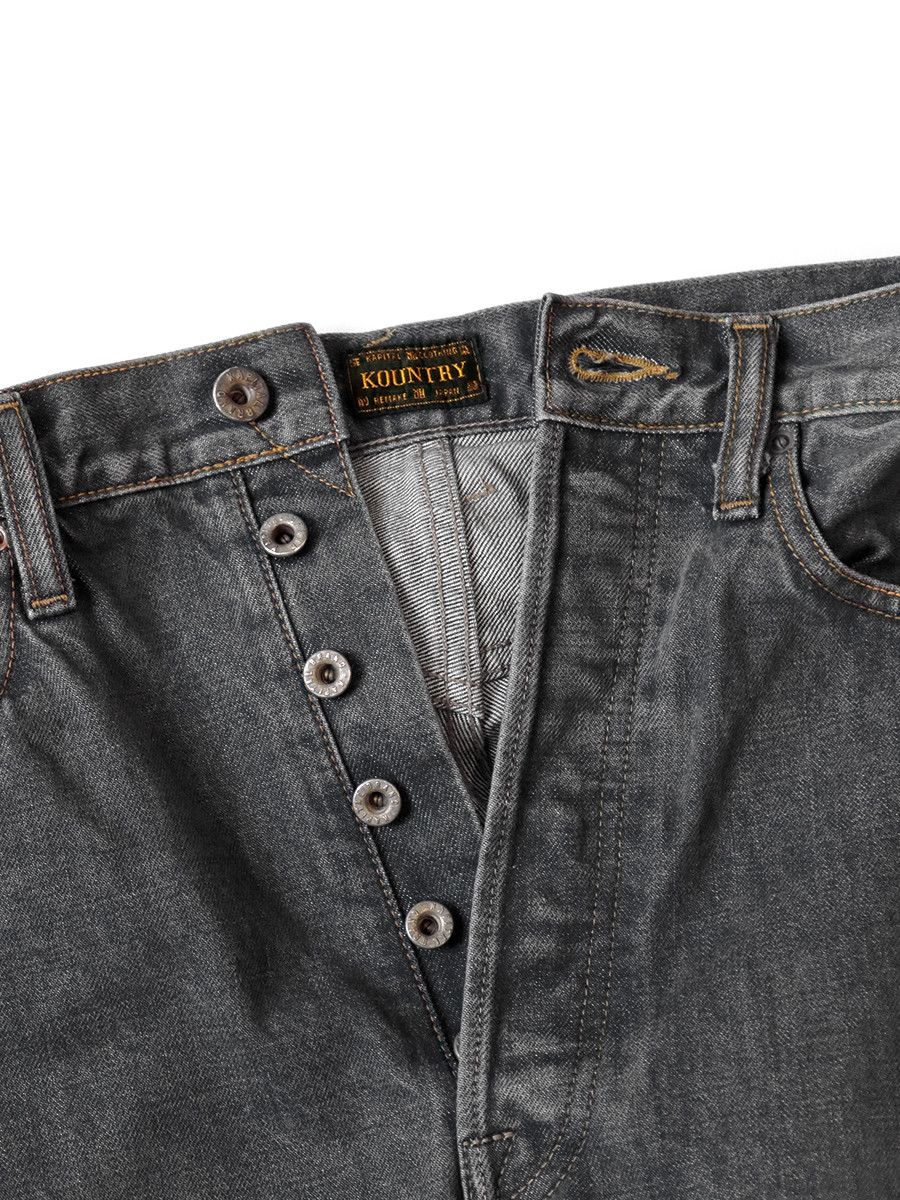 Kapital Kapital 14oz Black Denim Mexican Tuxedo 5 Pocket OKAGILLY Size US 36 / EU 52 - 5 Thumbnail