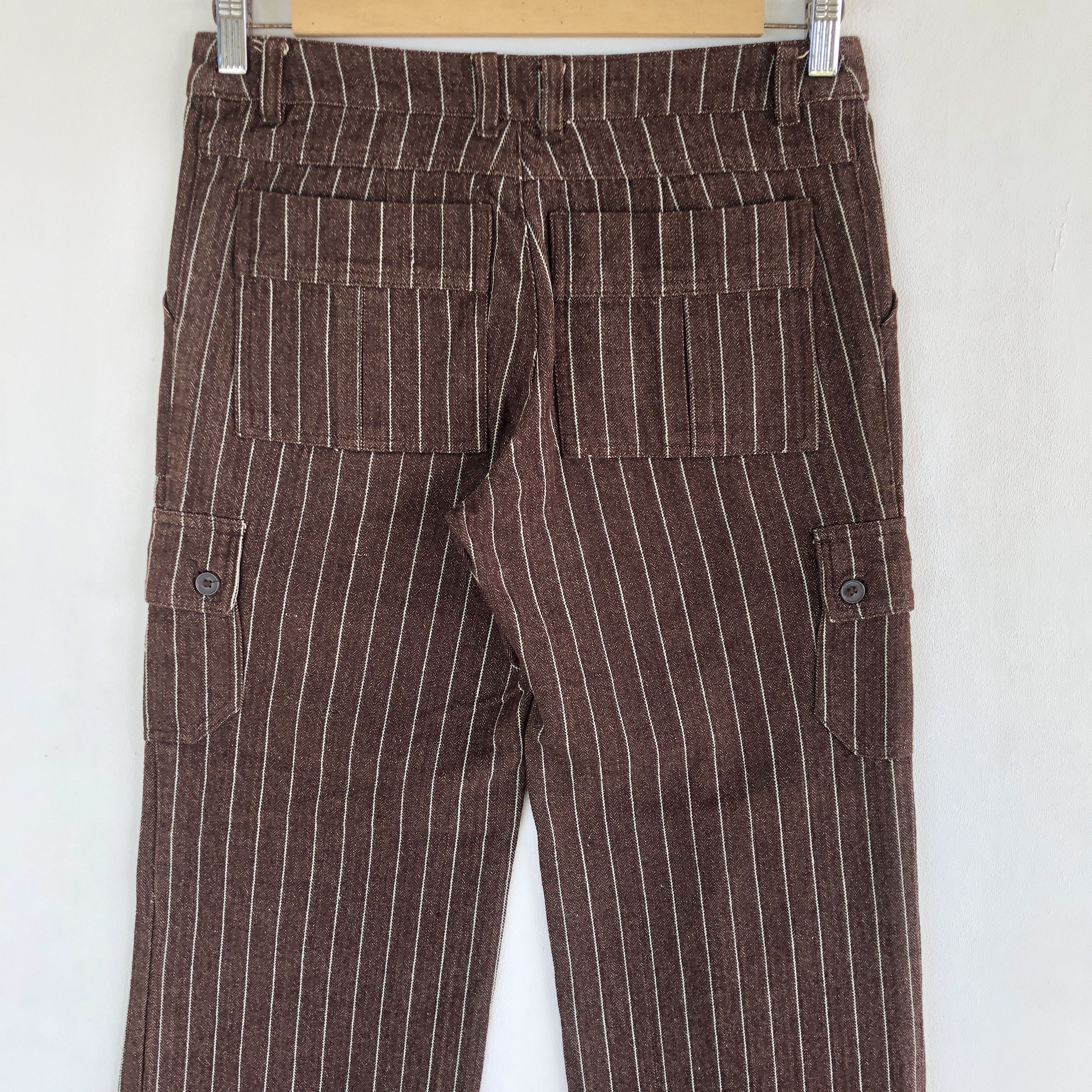 Japanese Brand × Vintage Intes Cargo Pants Japanese Multi Pocket Utility Trousers Size 29" - 6 Thumbnail