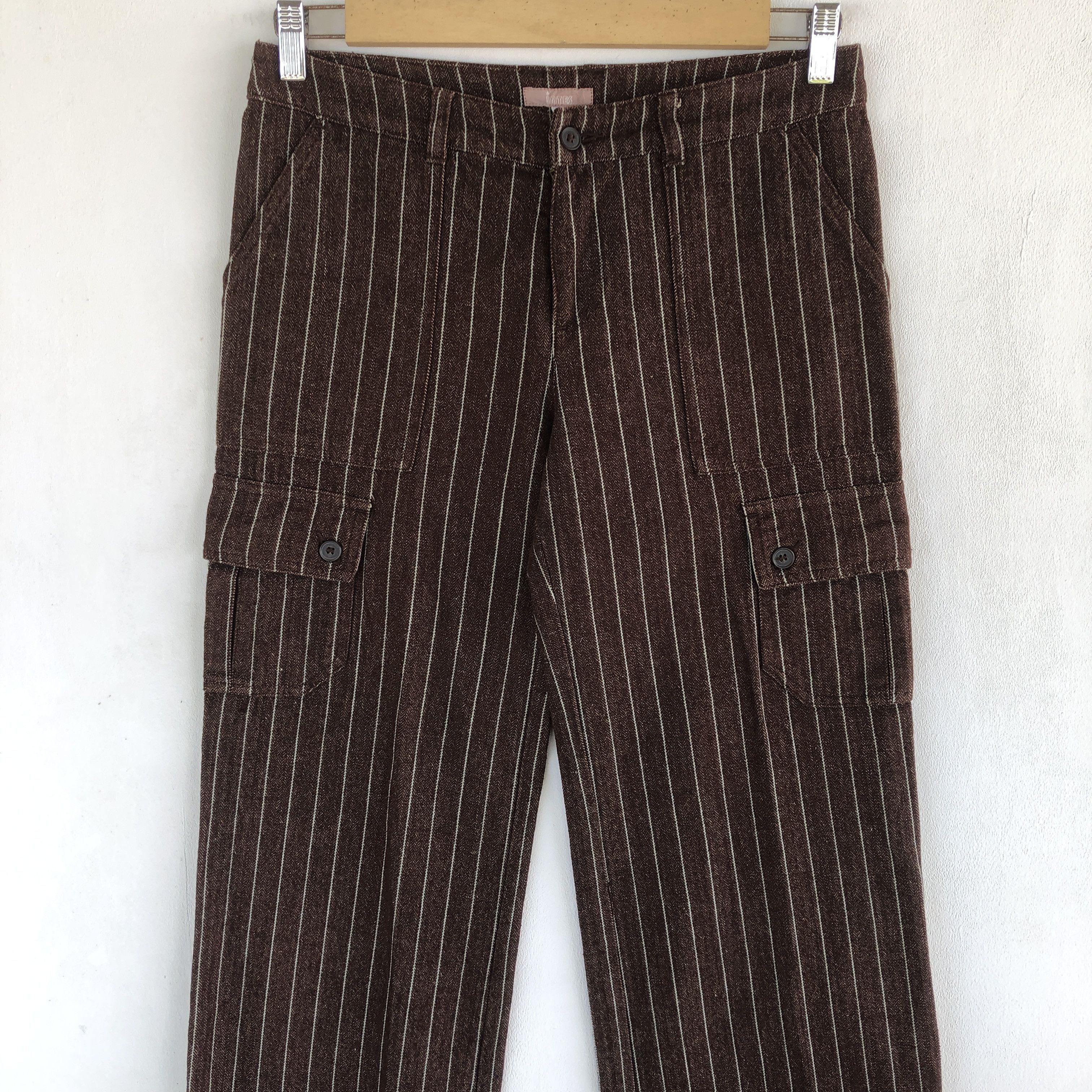 Japanese Brand × Vintage Intes Cargo Pants Japanese Multi Pocket Utility Trousers Size 29" - 5 Thumbnail