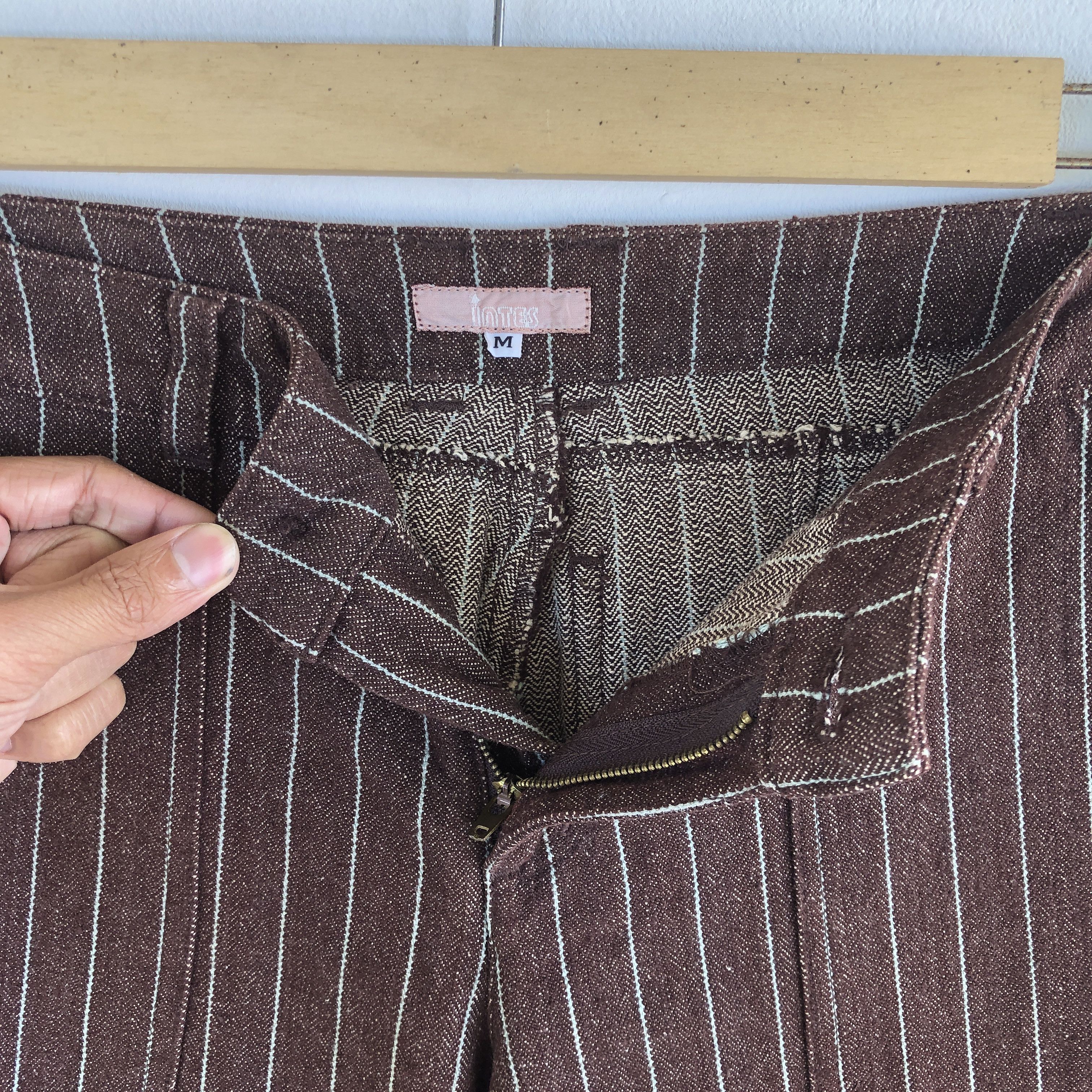 Japanese Brand × Vintage Intes Cargo Pants Japanese Multi Pocket Utility Trousers Size 29" - 9 Thumbnail