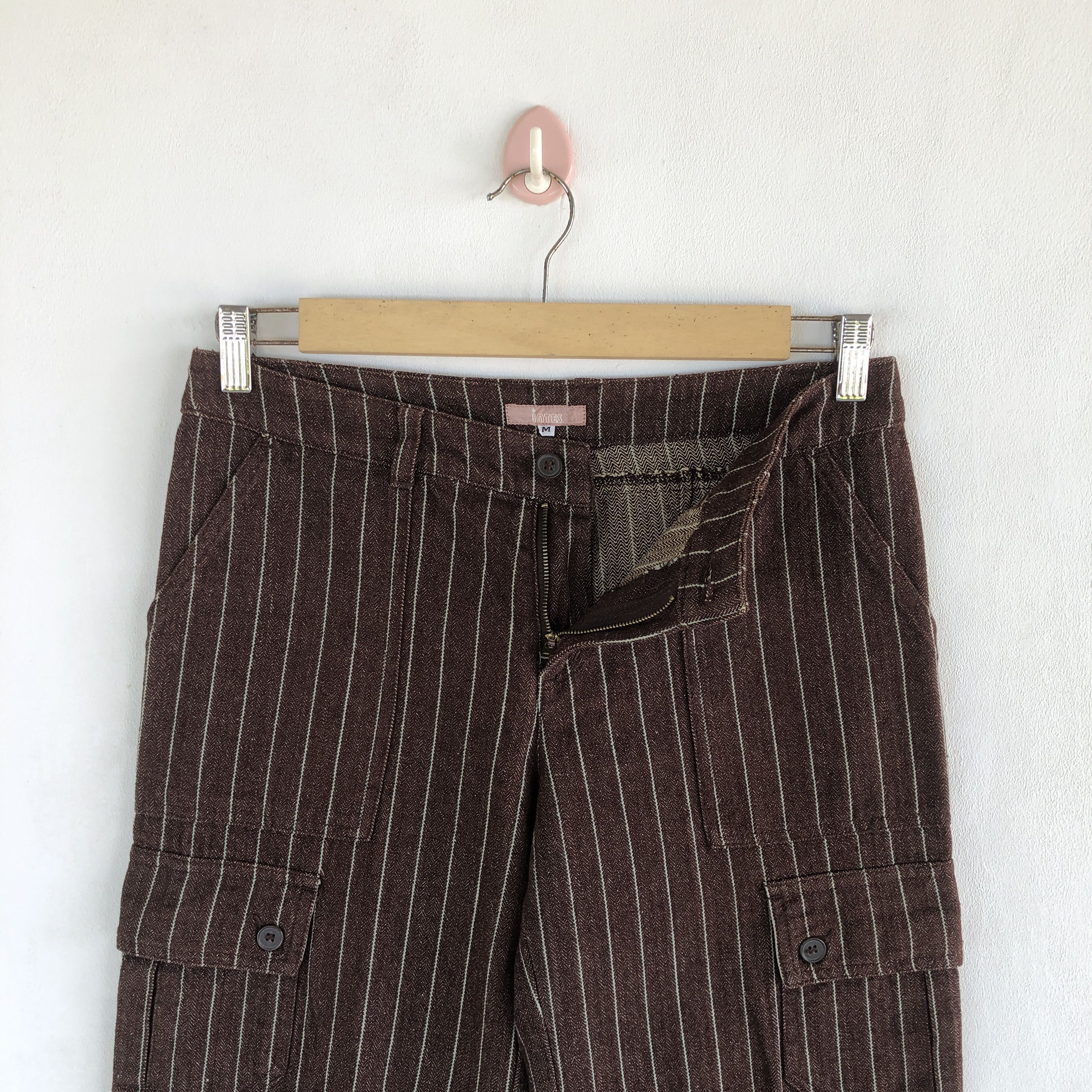 Japanese Brand × Vintage Intes Cargo Pants Japanese Multi Pocket Utility Trousers Size 29" - 8 Thumbnail