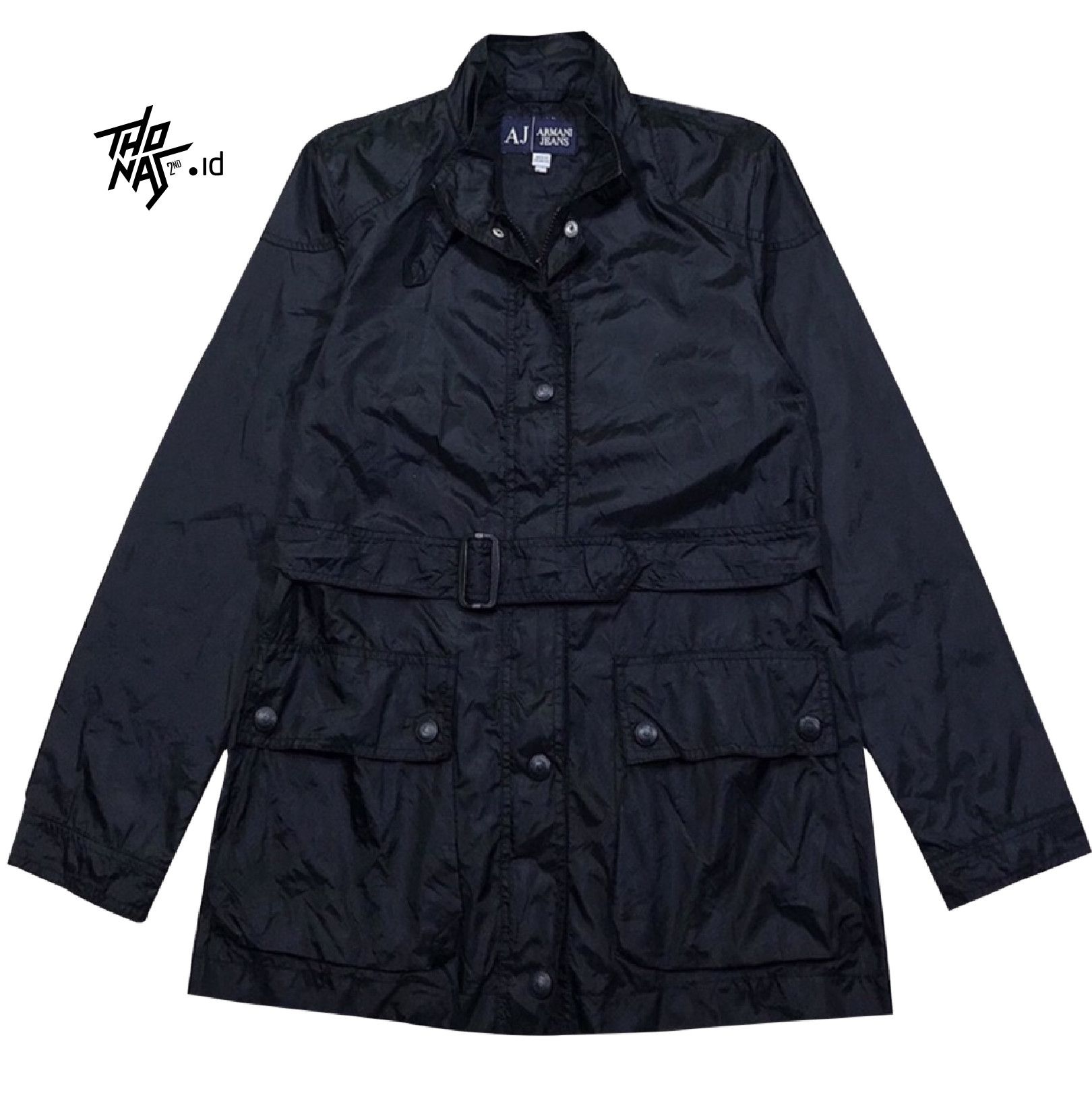Armani Armani Jeans Rain Jacket Size M / US 6-8 / IT 42-44 - 2 Thumbnail