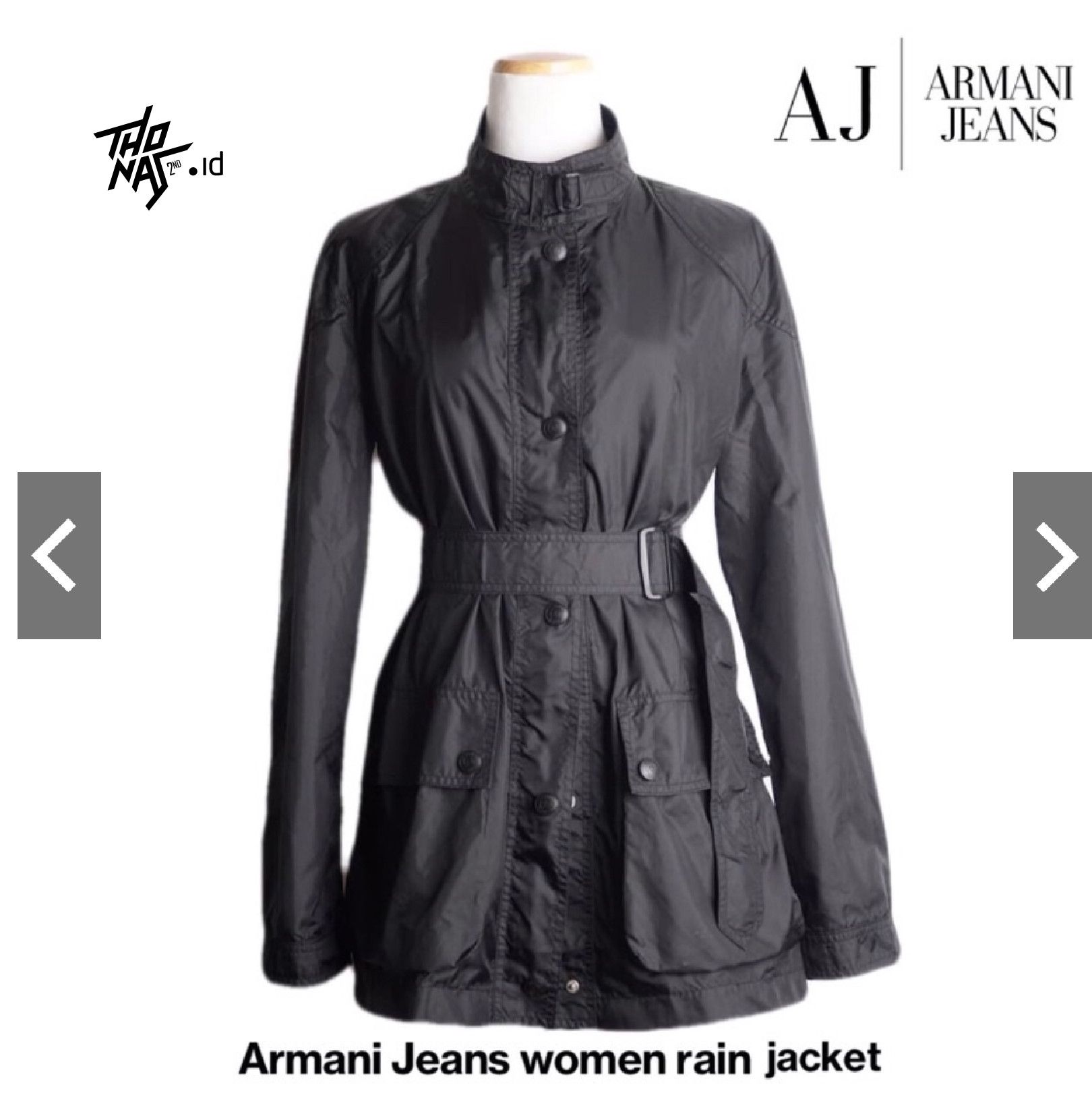 Armani Armani Jeans Rain Jacket Size M / US 6-8 / IT 42-44 - 1 Thumbnail
