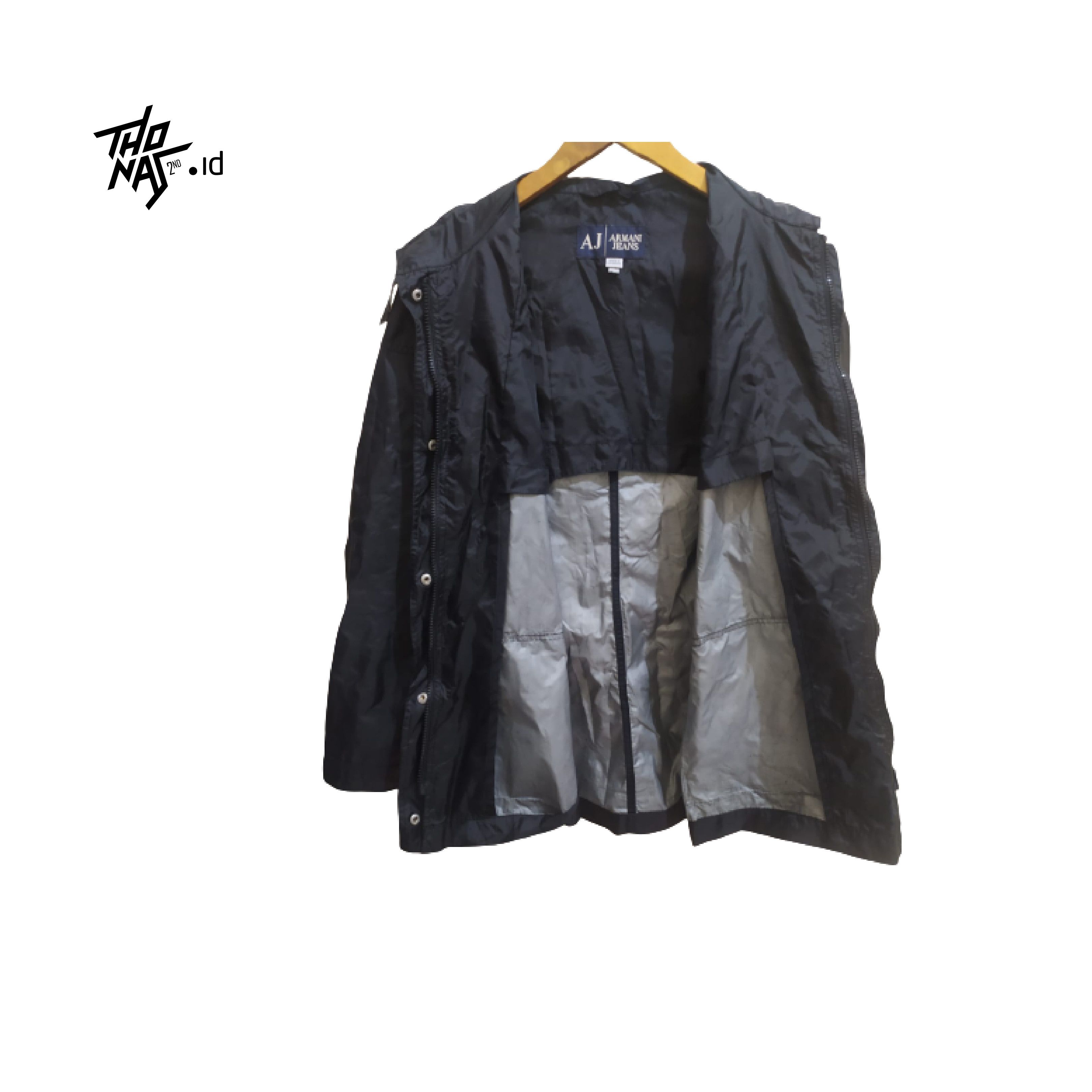 Armani Armani Jeans Rain Jacket Size M / US 6-8 / IT 42-44 - 4 Thumbnail