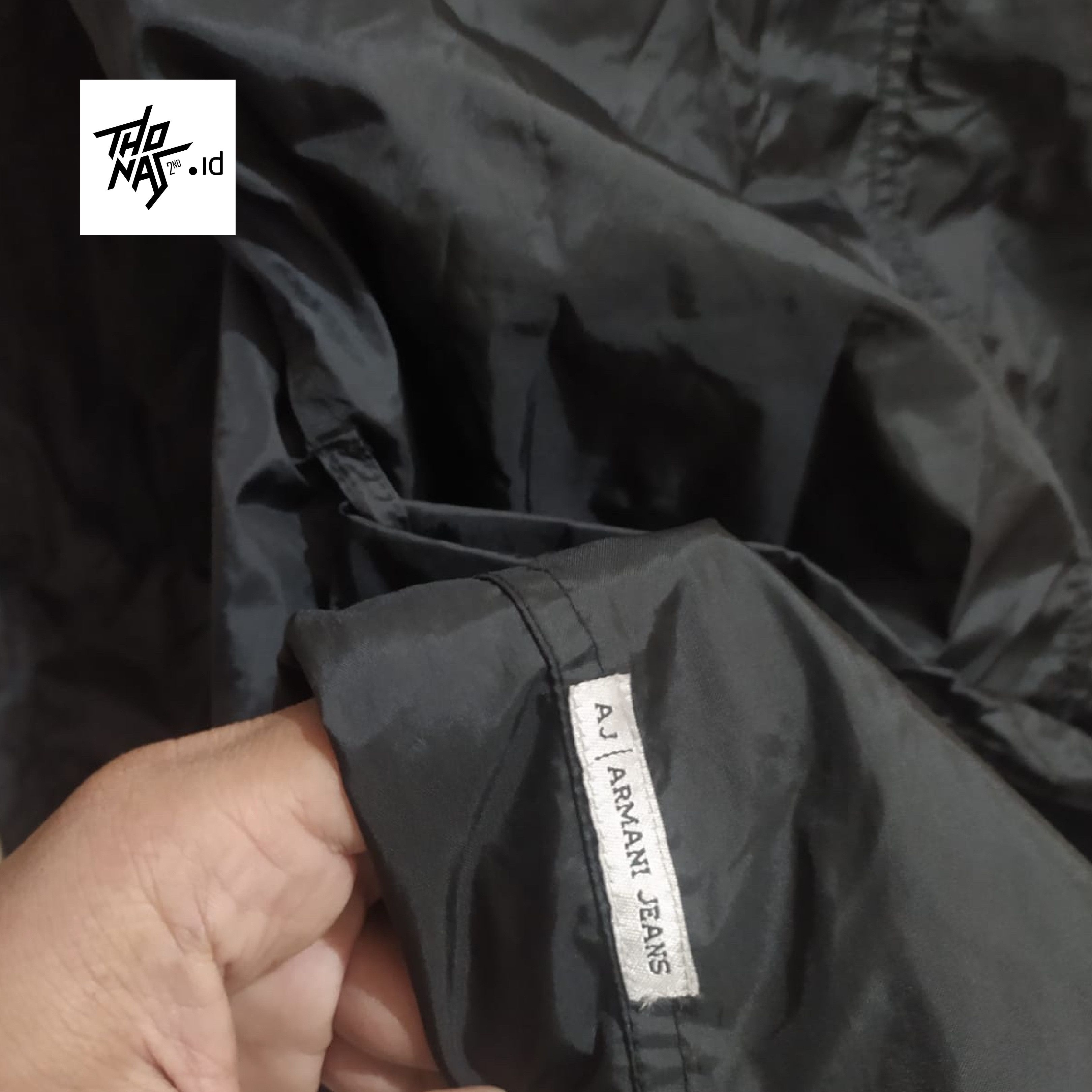 Armani Armani Jeans Rain Jacket Size M / US 6-8 / IT 42-44 - 10 Thumbnail