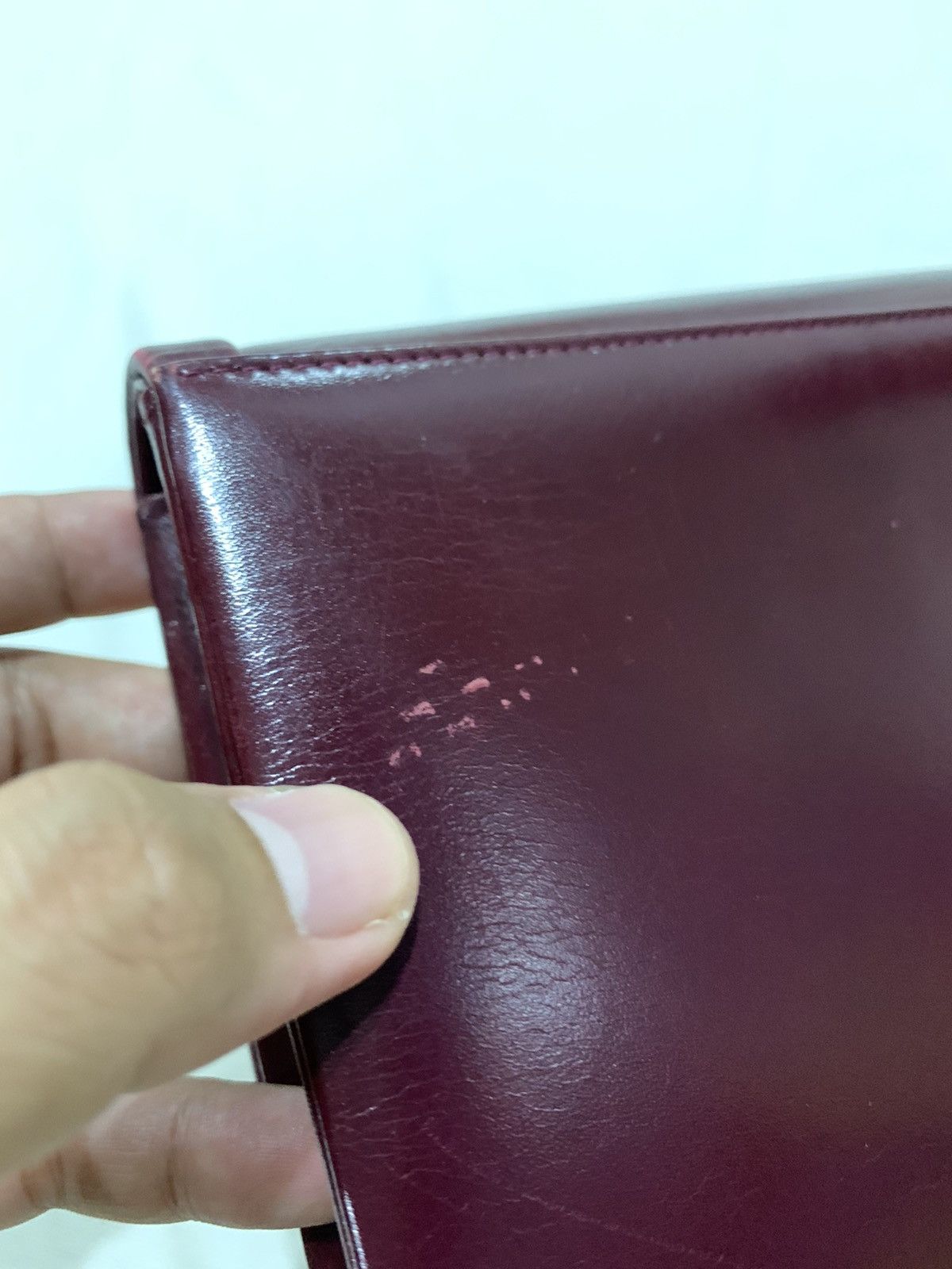 Pierre Balmain × Vintage VINTAGE PIERRE BALMAIN LEATHER CLUTCH BAG Size ONE SIZE - 5 Thumbnail