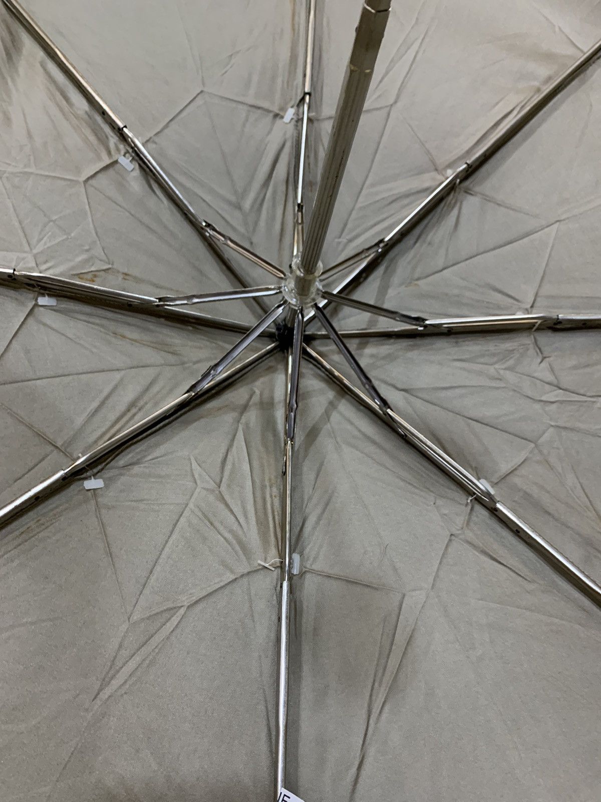 Celine × Vintage CELINE GOLD CHAIN RINGS MOTIVE UMBRELLA Size 38 - 9 Thumbnail