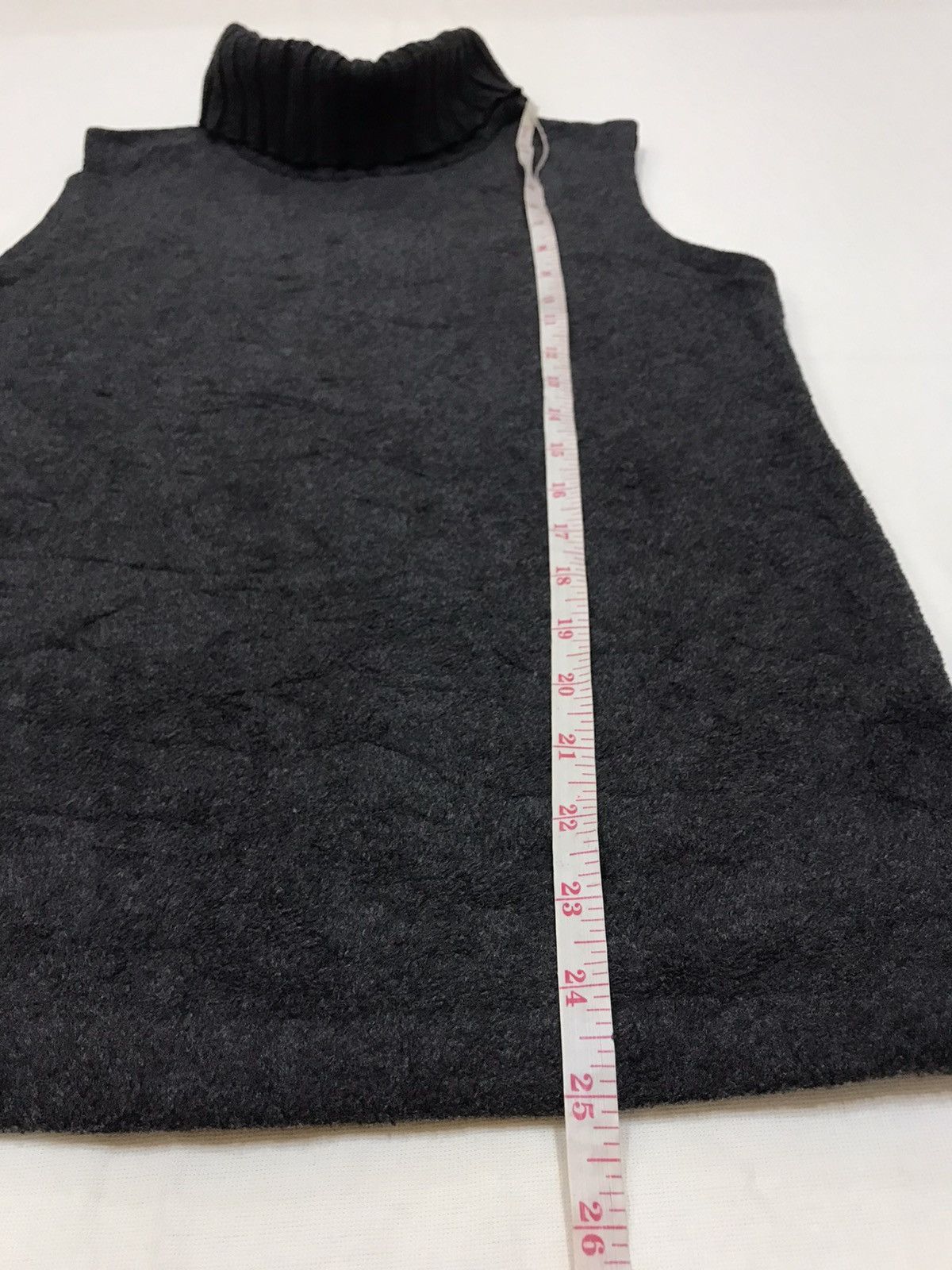 Yohji Yamamoto Y's FOR LIVING YOHJI YAMAMOTO SLEEVELESS TURTLENECK SHIRT Size US S / EU 44-46 / 1 - 6 Thumbnail