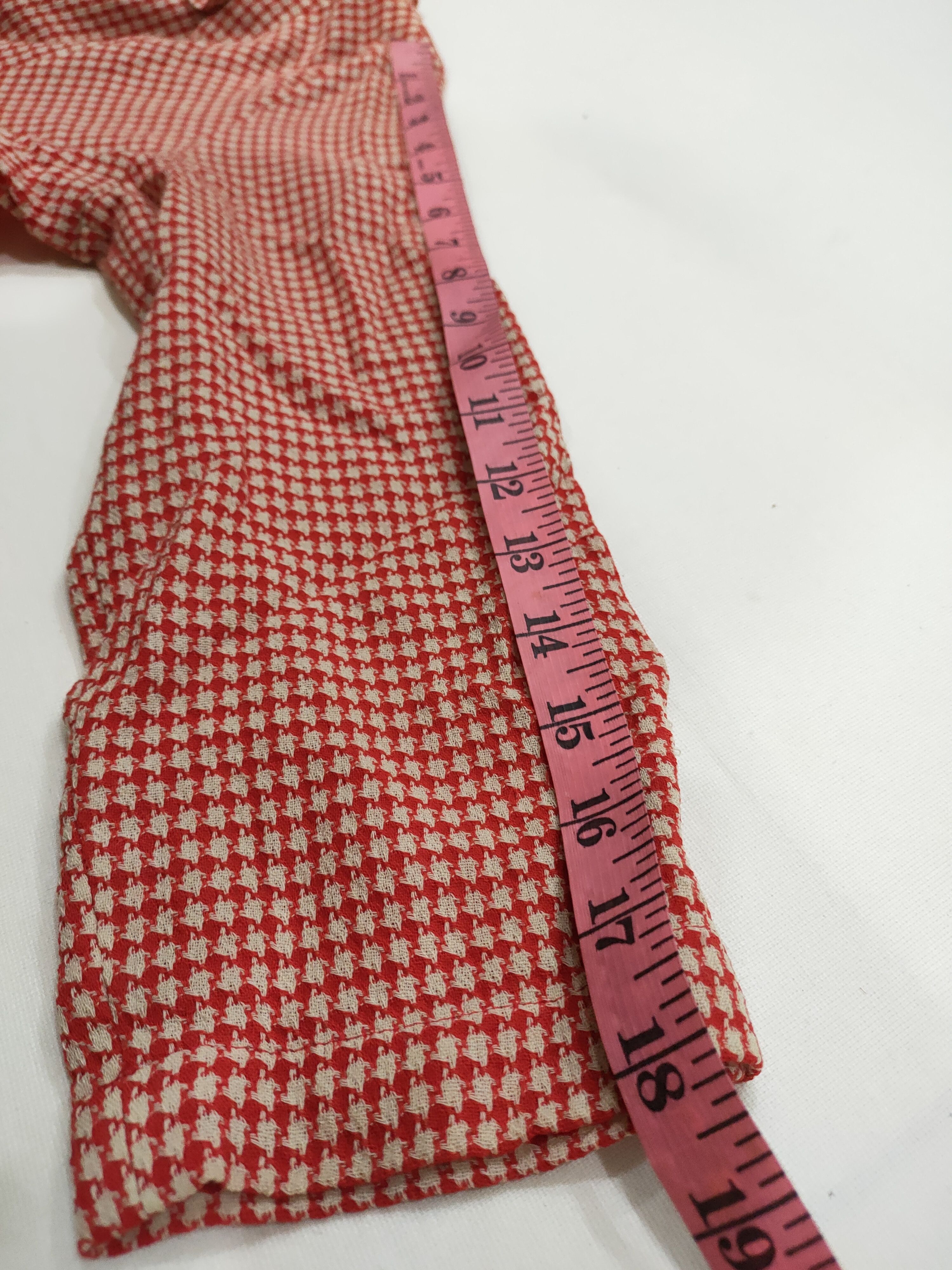Comme des Garcons VINTAGE CDG TRICOT HOUNDSTOOTH PATTERN TOP SHIRT Size US XS / EU 42 / 0 - 4 Thumbnail