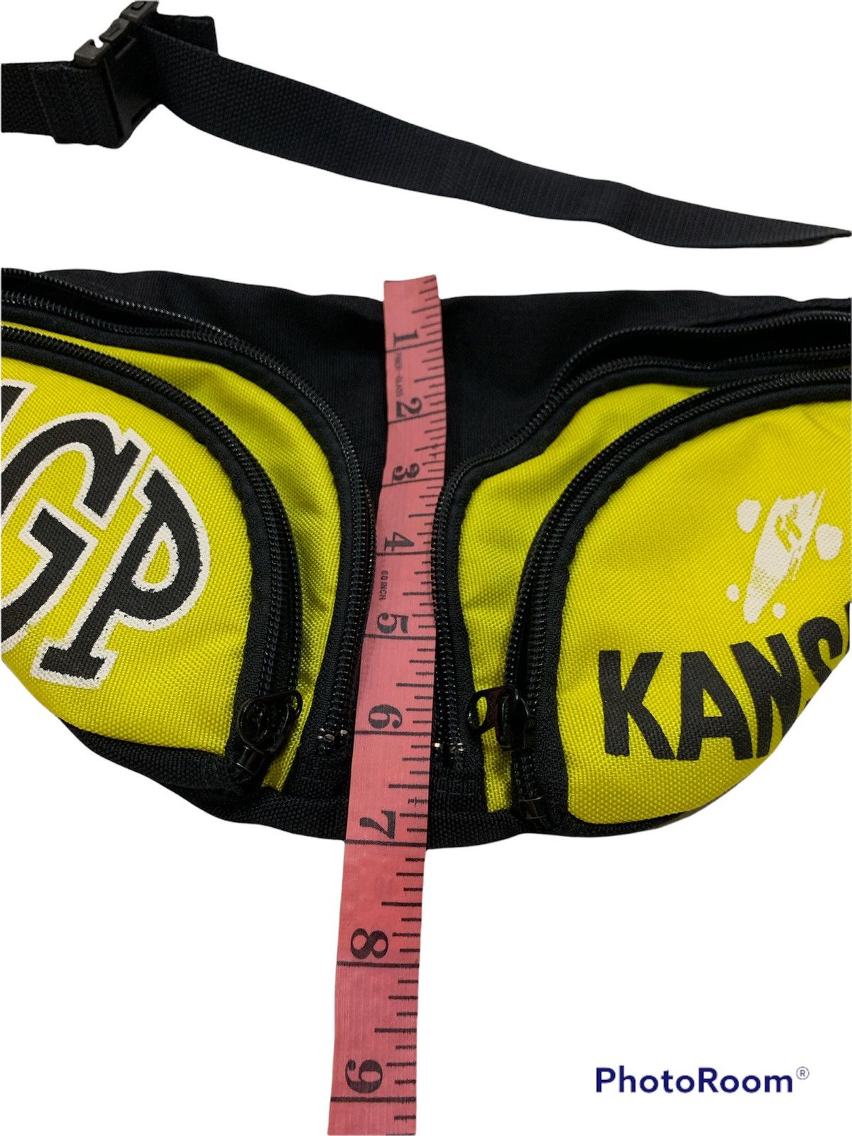 Kansai Yamamoto 1980s NOS KANSAIMAN F1 GRAND PRIX WAIST BAG Size ONE SIZE - 9 Thumbnail