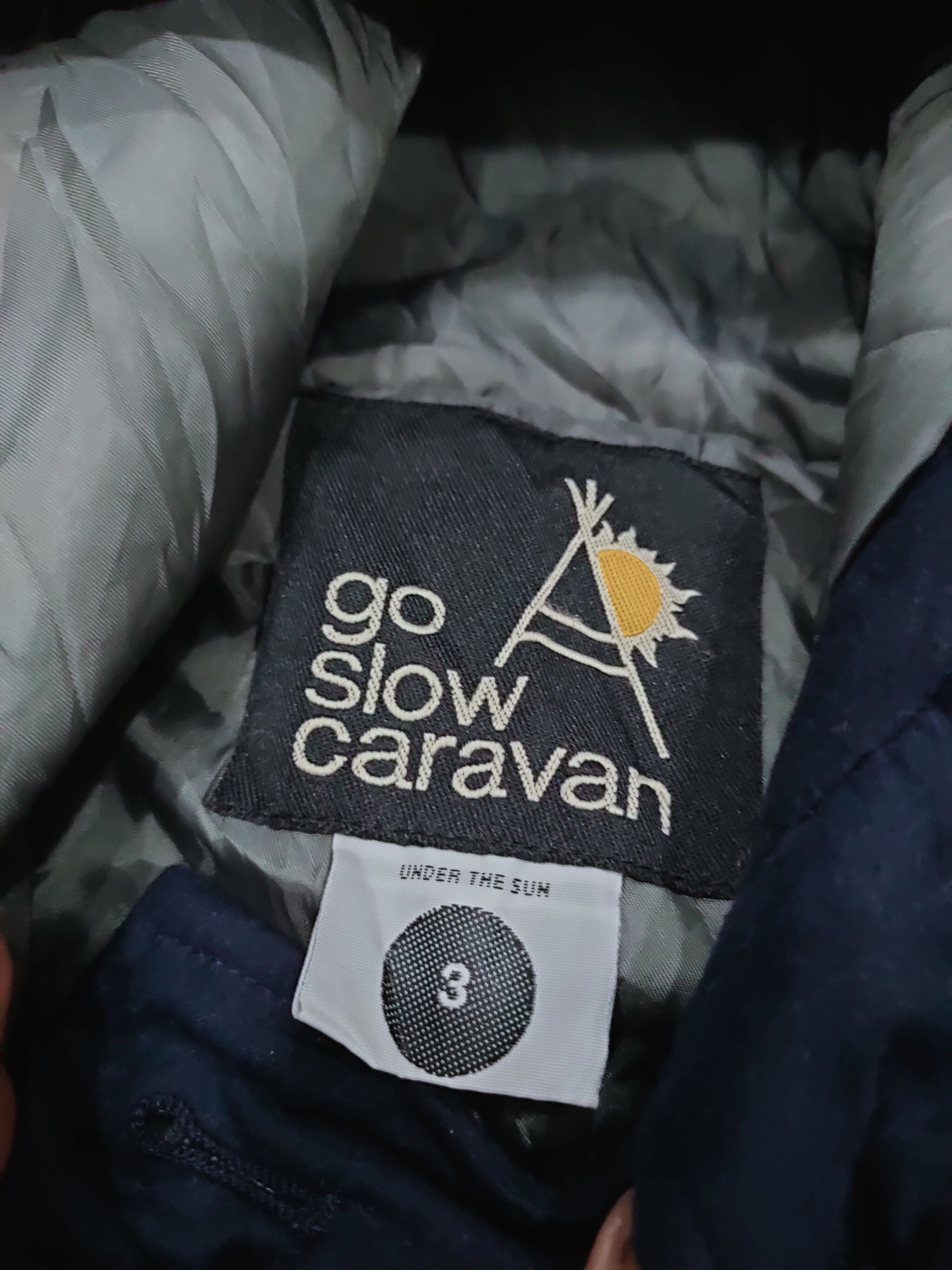 go slow caravan GO SLOW CARAVAN PUFFER JACKET HOODIES Size US L / EU 52-54 / 3 - 6 Thumbnail