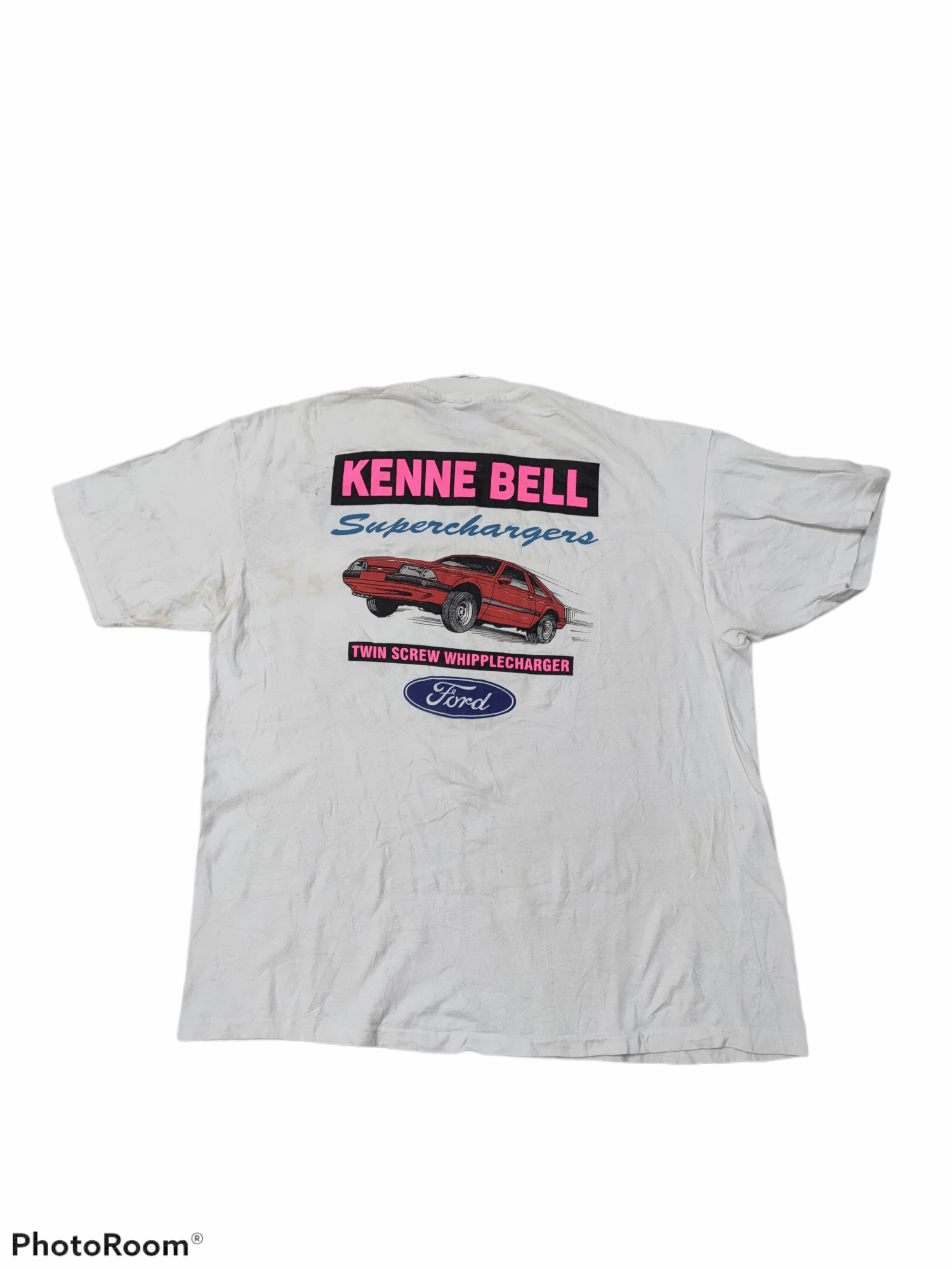 Ford × Vintage VINTAGE KENNE BELL SUPERCHARGERS FORD SHIRT Size US XL / EU 56 / 4 - 1 Thumbnail