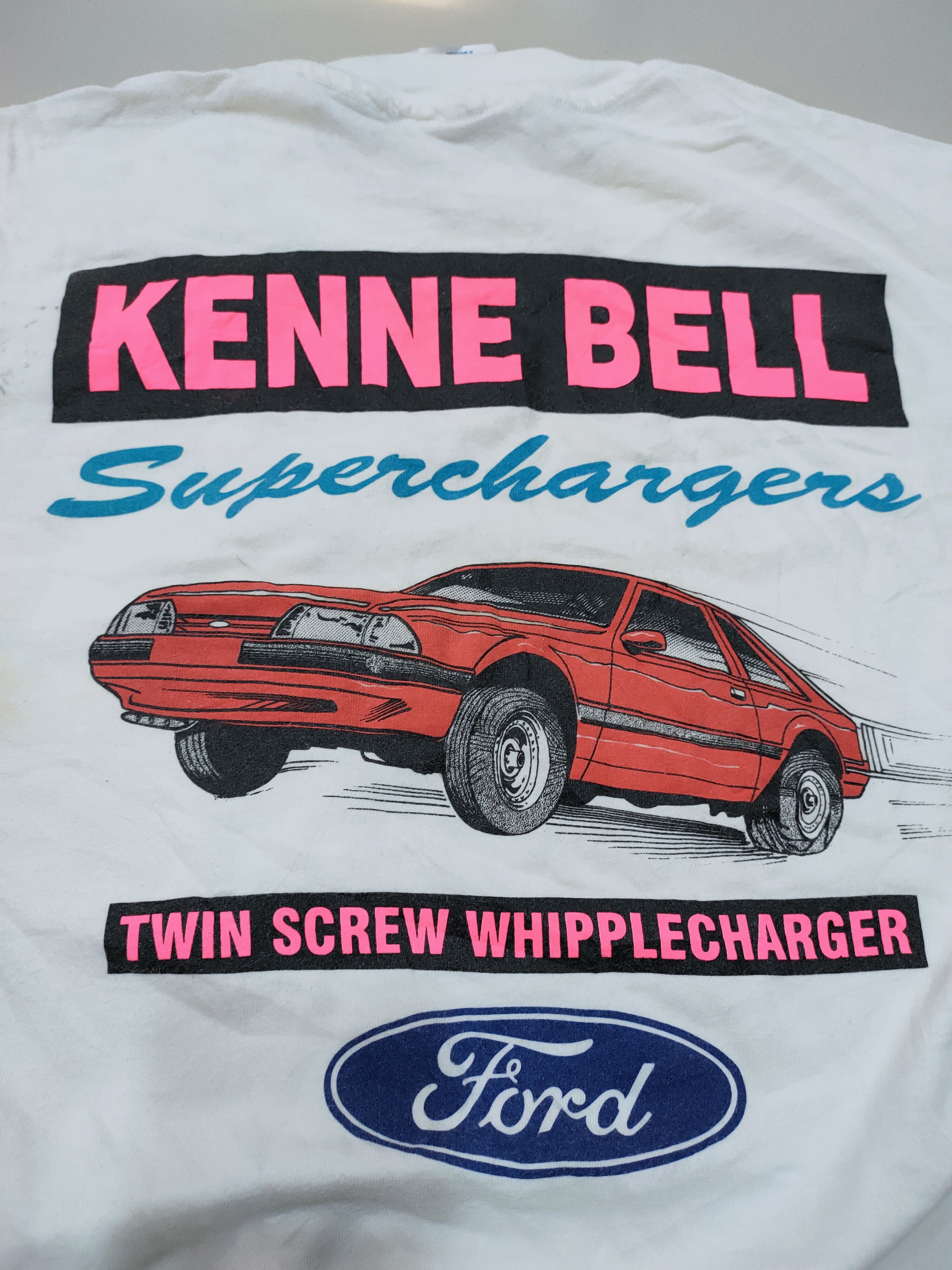 Ford × Vintage VINTAGE KENNE BELL SUPERCHARGERS FORD SHIRT Size US XL / EU 56 / 4 - 5 Thumbnail
