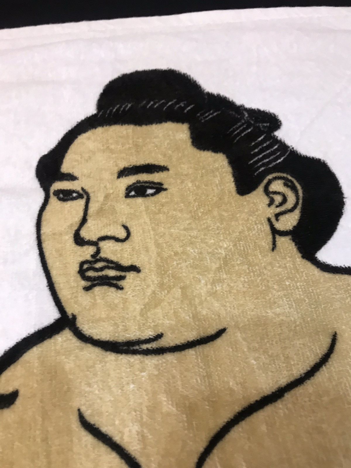 Japanese Brand SUMO WRESTLER YOKOZUNA BATH TOWEL HAKUHO GRAND CHAMPION Size ONE SIZE - 4 Thumbnail