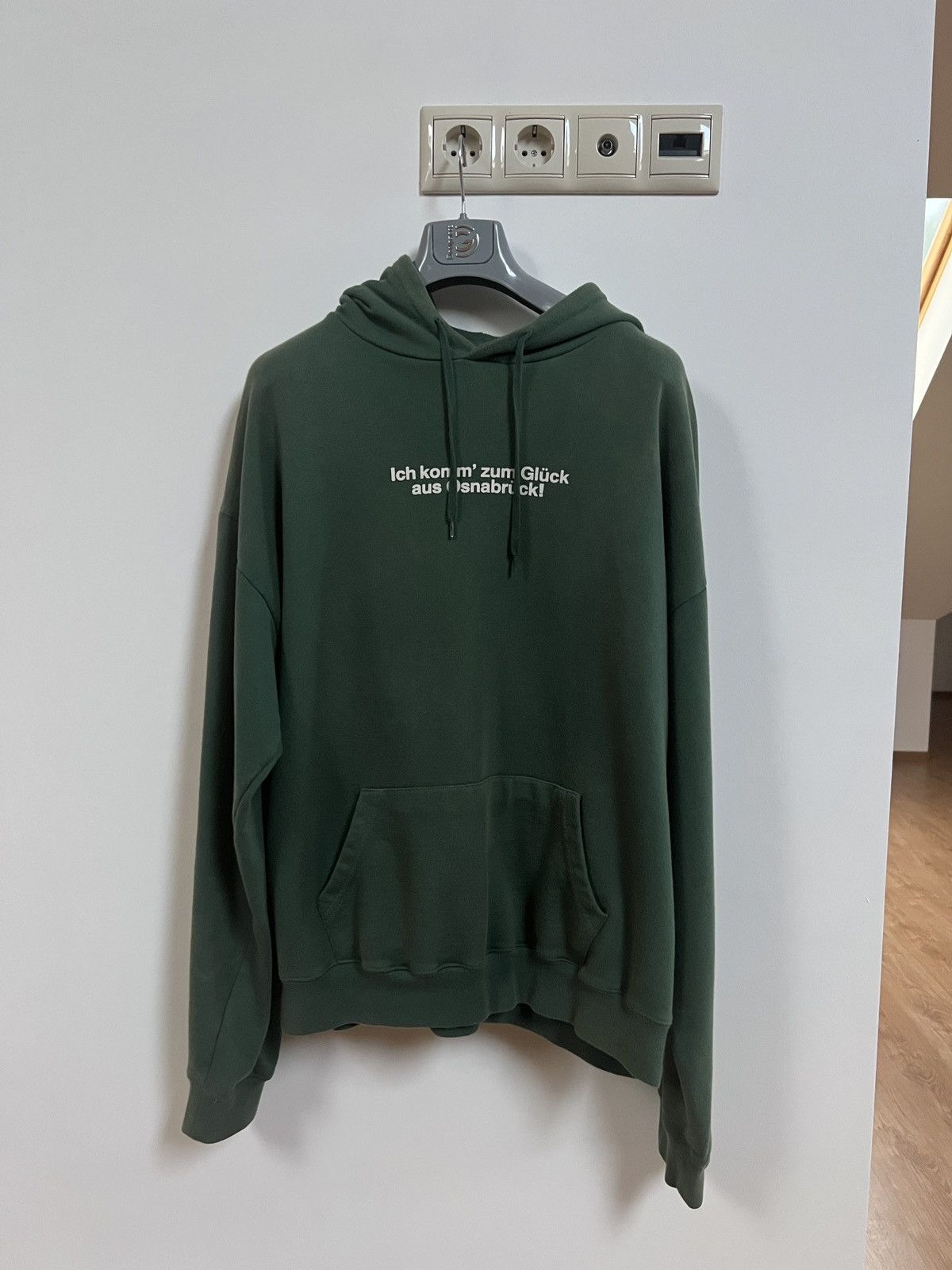 トップス Vetements 2018 Tour l Hoodie XS Authentic Vetements Automne-Hiver 2018 Fall Winter Tour