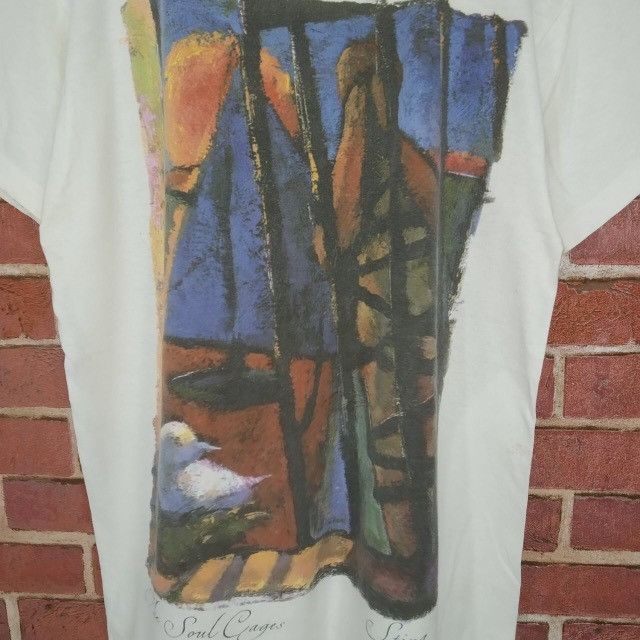 Band Tees Vintage 90s STING The Soul Cages Band Rock T-shirt Size US M / EU 48-50 / 2 - 4 Thumbnail