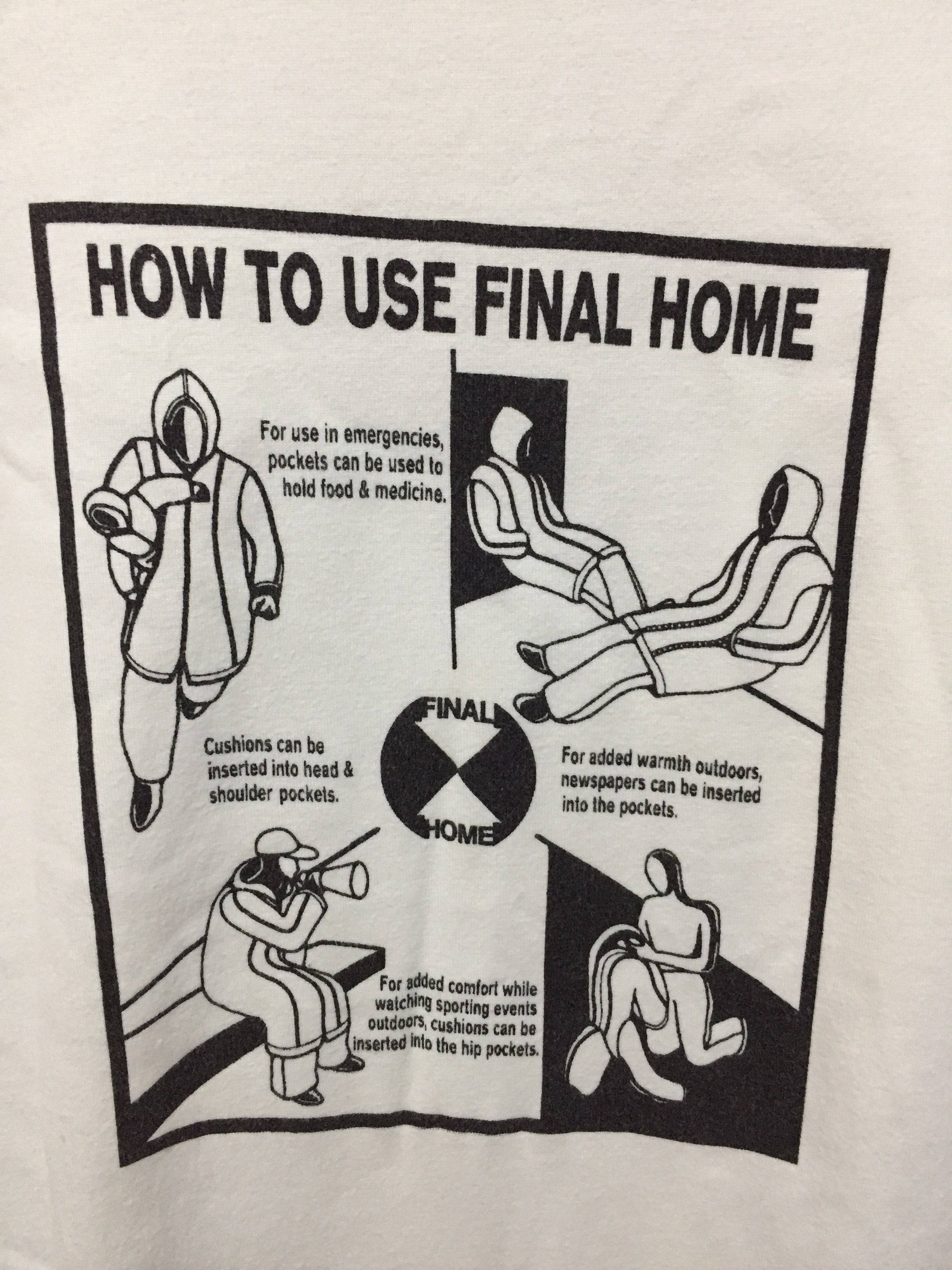 Final Home × Issey Miyake 1994 How to use FH iconic manual graphic issey miyake Size US M / EU 48-50 / 2 - 5 Thumbnail