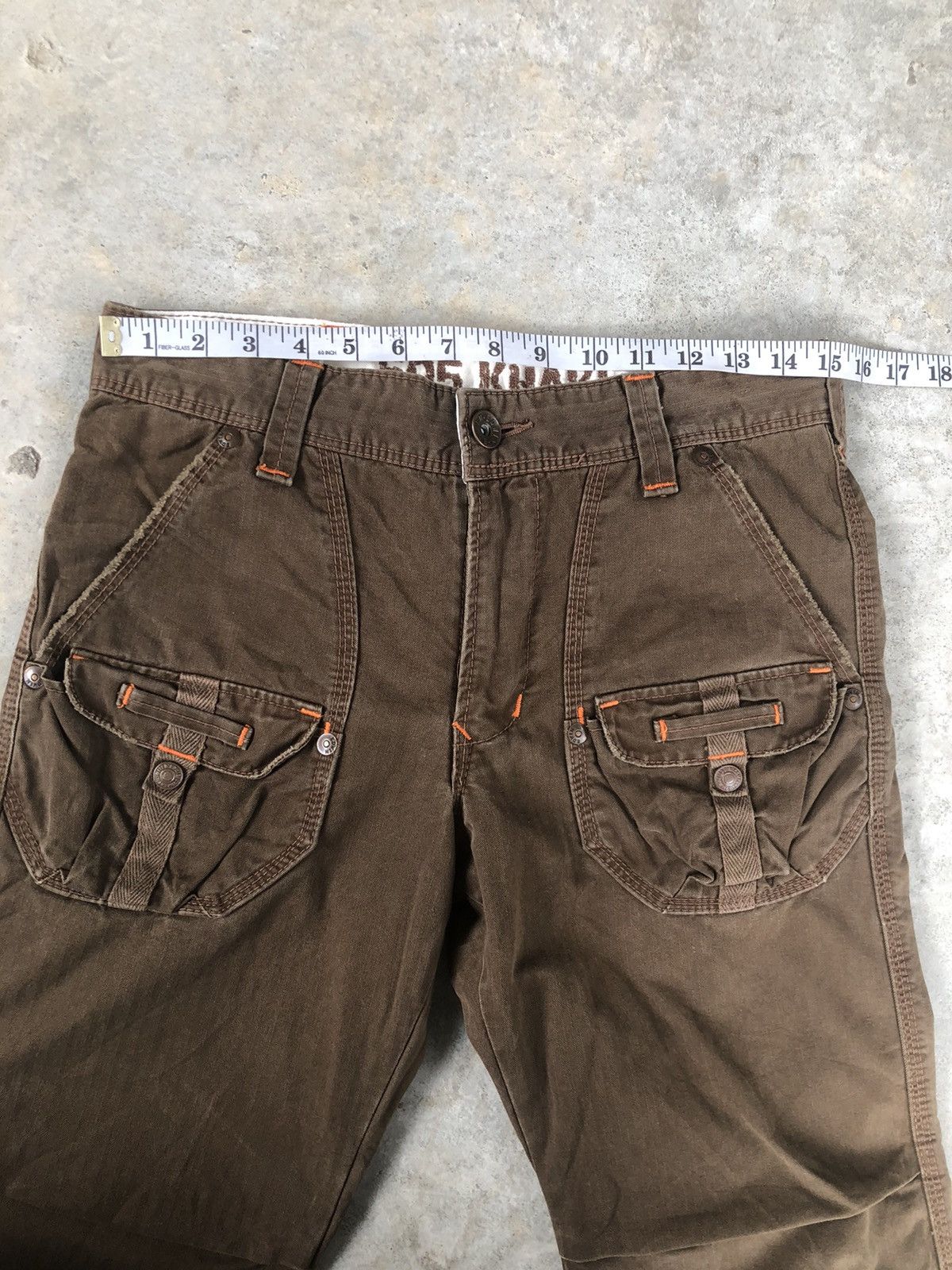 Edwin edwin 505 KHAKI cargo pants bush pants buckle Size US 30 / EU 46 - 13 Thumbnail