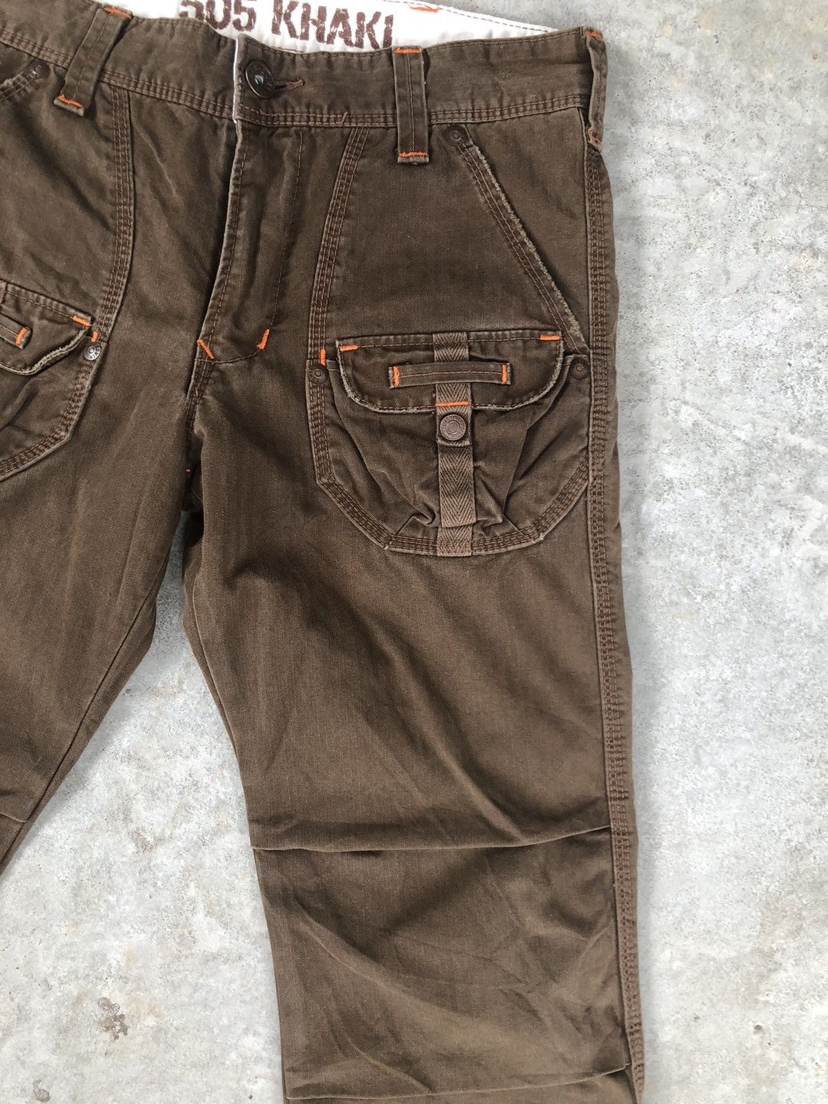 Edwin edwin 505 KHAKI cargo pants bush pants buckle Size US 30 / EU 46 - 5 Thumbnail