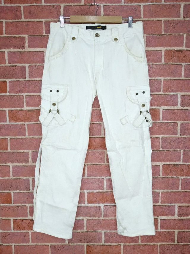 Japanese Brand Vintage Apestein Parachute Punk Tactical Pocket Side Panta Size US 33 - 1 Thumbnail