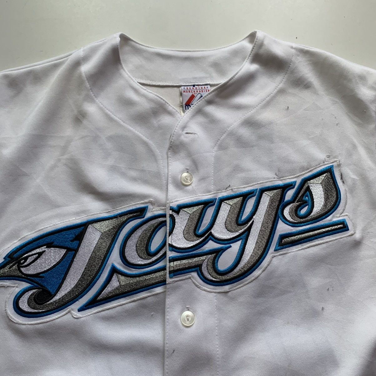 Vintage Toronto Blue Jays Embroidered MLB Baseball Jersey