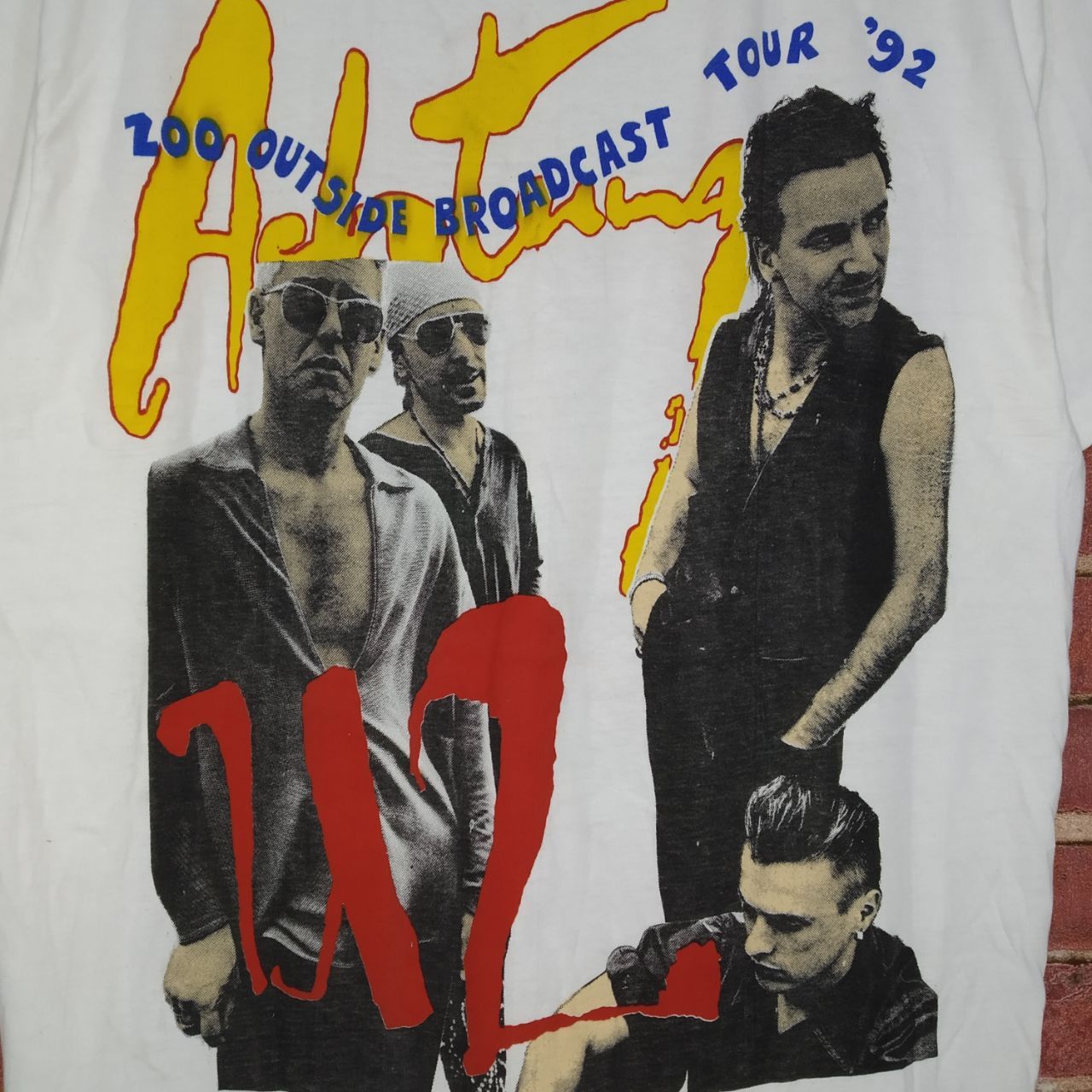 Band Tees Vintage U2 Alternative Rock Band Rock Tour Backprint Promo Size US L / EU 52-54 / 3 - 3 Thumbnail