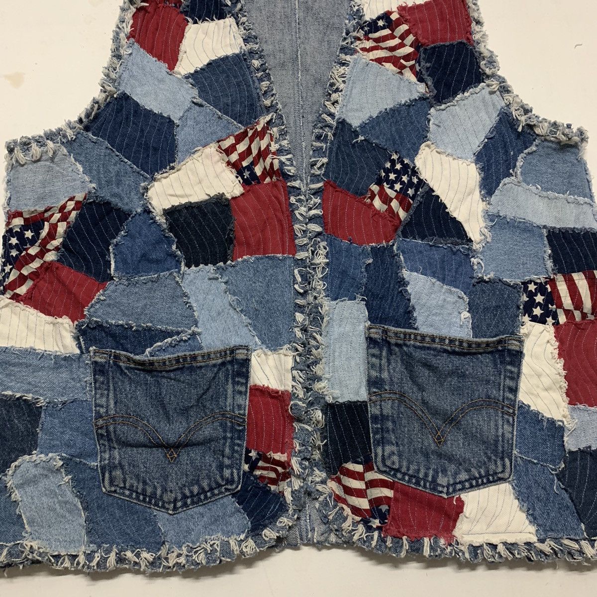 Japanese Brand × Other Patchwork Vest Inspired Kapital Undercover Junya Size US L / EU 52-54 / 3 - 7 Thumbnail