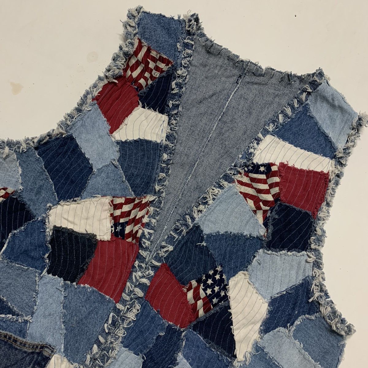 Japanese Brand × Other Patchwork Vest Inspired Kapital Undercover Junya Size US L / EU 52-54 / 3 - 6 Thumbnail