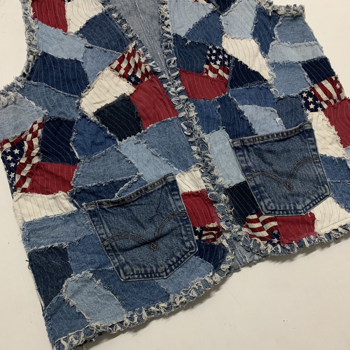 Japanese Brand × Other Patchwork Vest Inspired Kapital Undercover Junya Size US L / EU 52-54 / 3 - 5 Thumbnail