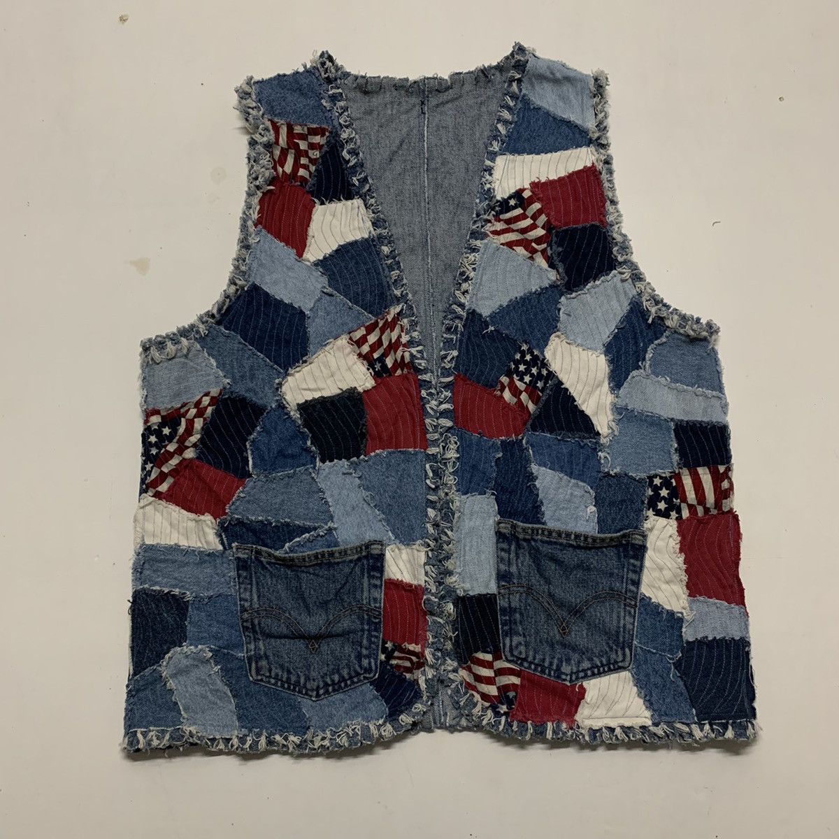 Japanese Brand × Other Patchwork Vest Inspired Kapital Undercover Junya Size US L / EU 52-54 / 3 - 3 Thumbnail