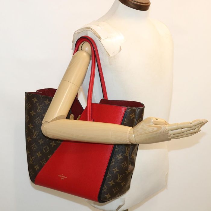 LOUIS VUITTON LOUIS VUITTON Kimono MM Tote Bag M40459 Monogram canvas Red  Cerise Used GHW LV M40459｜Product Code：2101216983137｜BRAND OFF Online Store